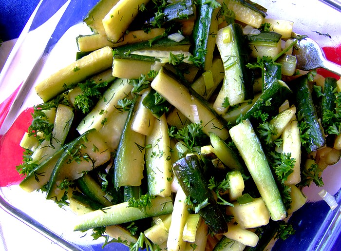 JULIA CHILD'S BAKED CUCUMBERS WITH ALL VARIATIONS