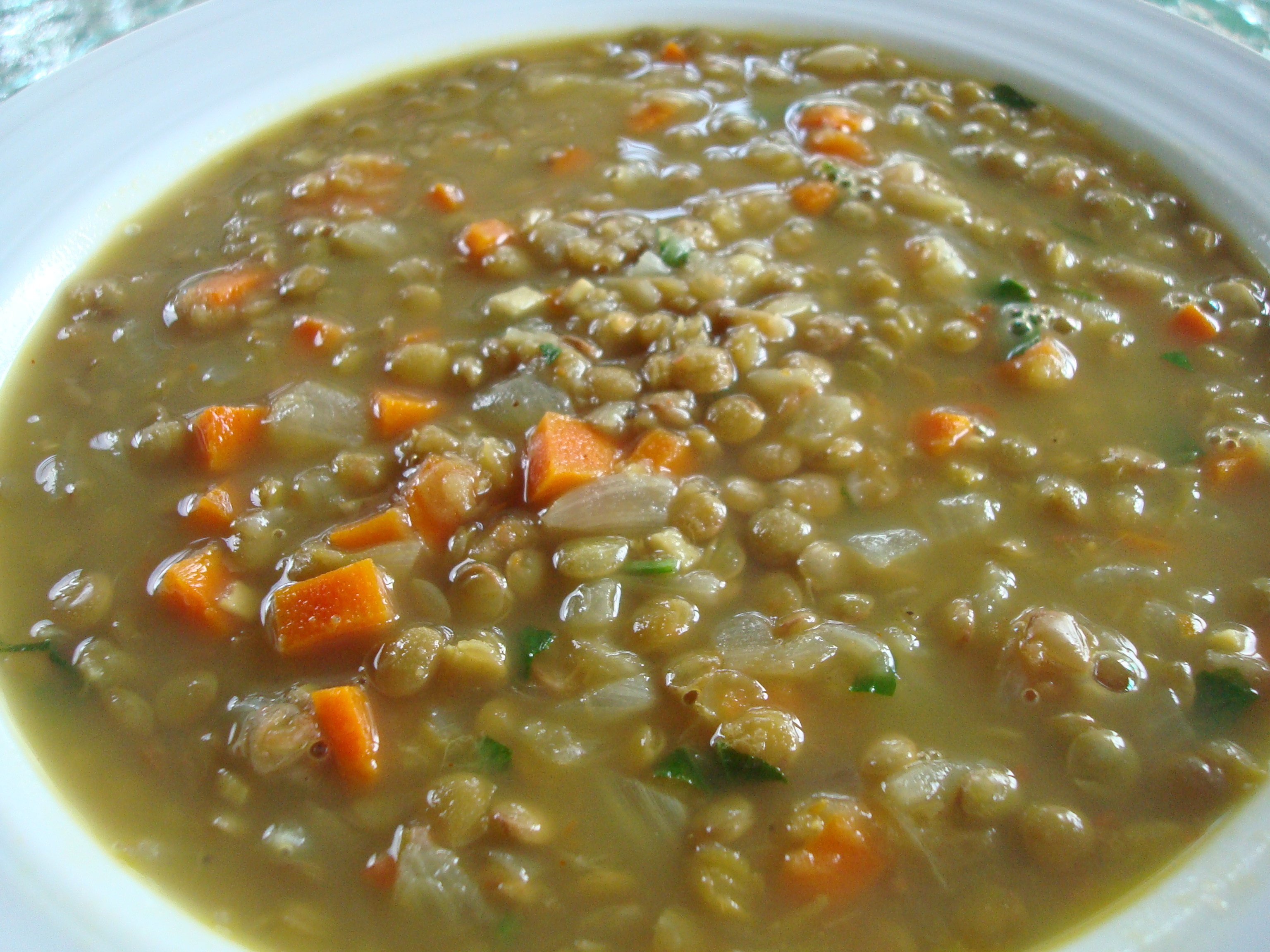 LENTIL SOUP FROM RICARDO