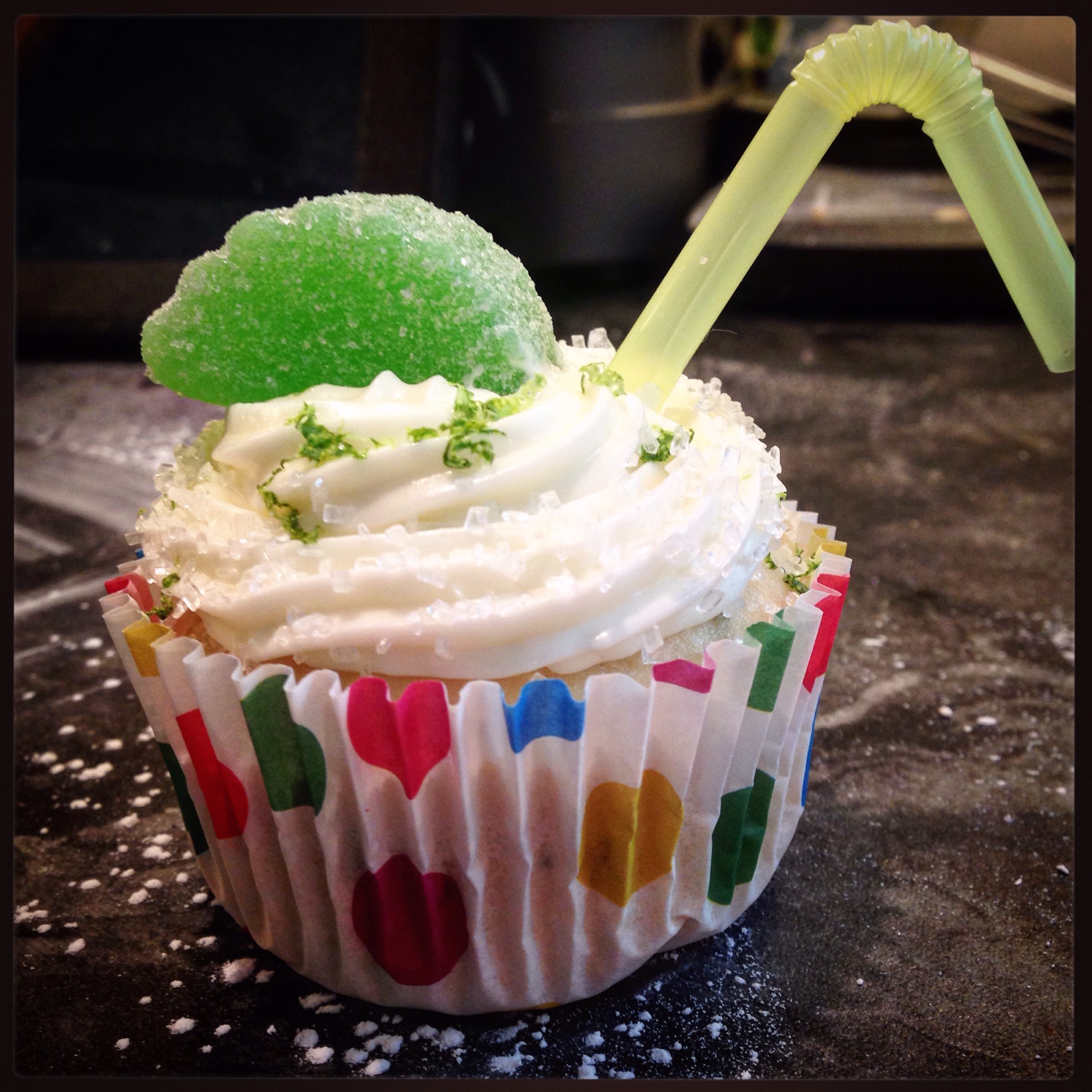 MARGARITA CUPCAKES WITH KEY LIME ICING