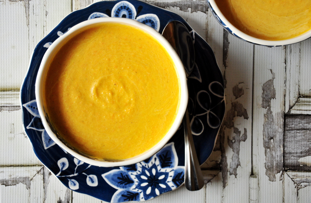 FRESH PUMPKIN SOUP BY KERRY SIMON