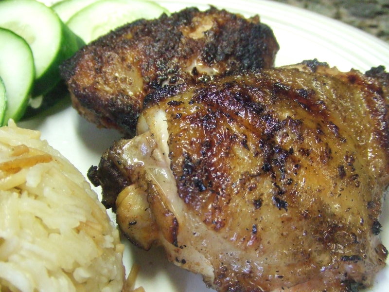 ༄  EASY GRILLED CAJUN CHICKEN