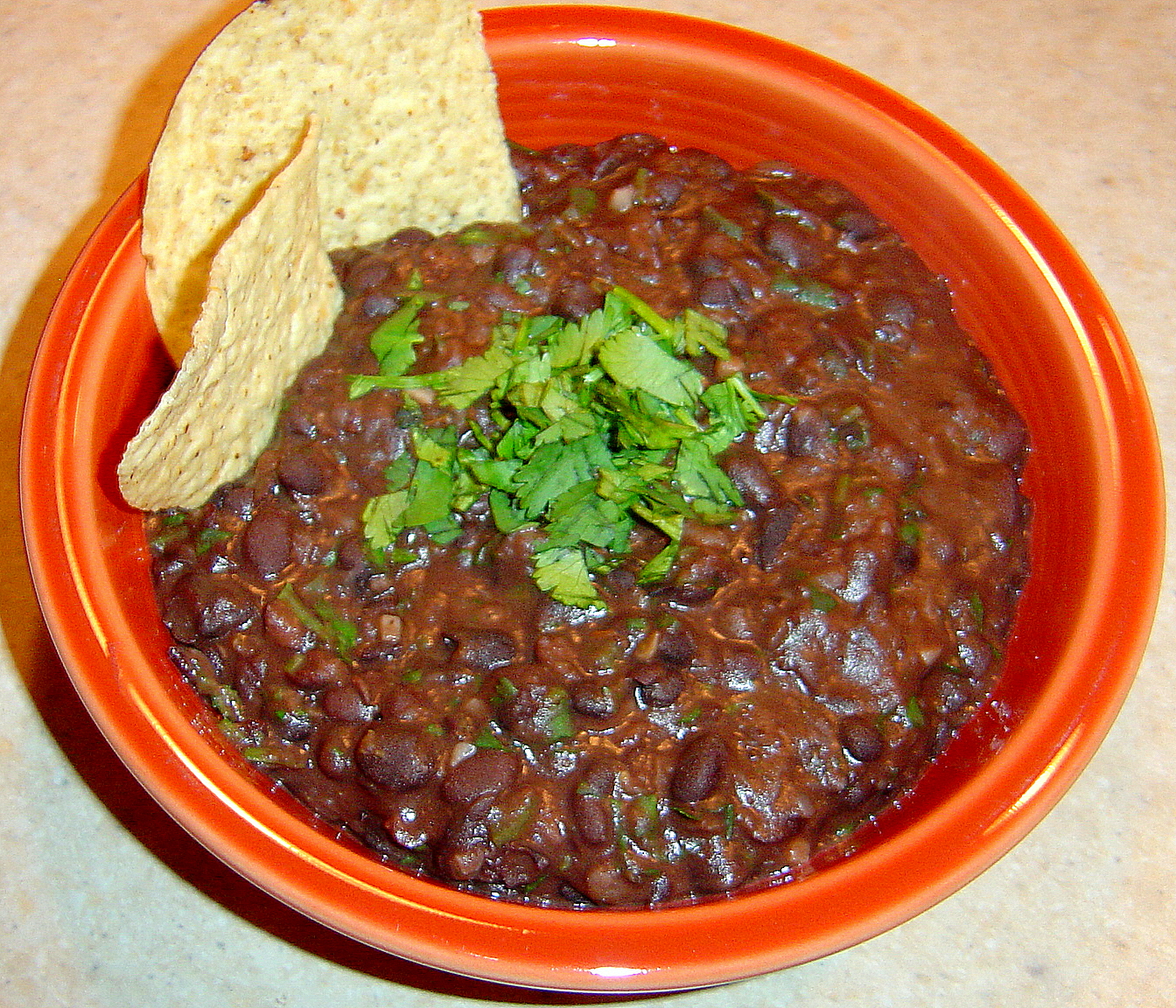 QUICK AND EASY SEASONED BLACK BEANS