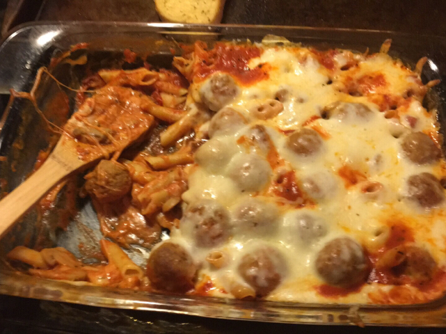 MEATBALL CASSEROLE