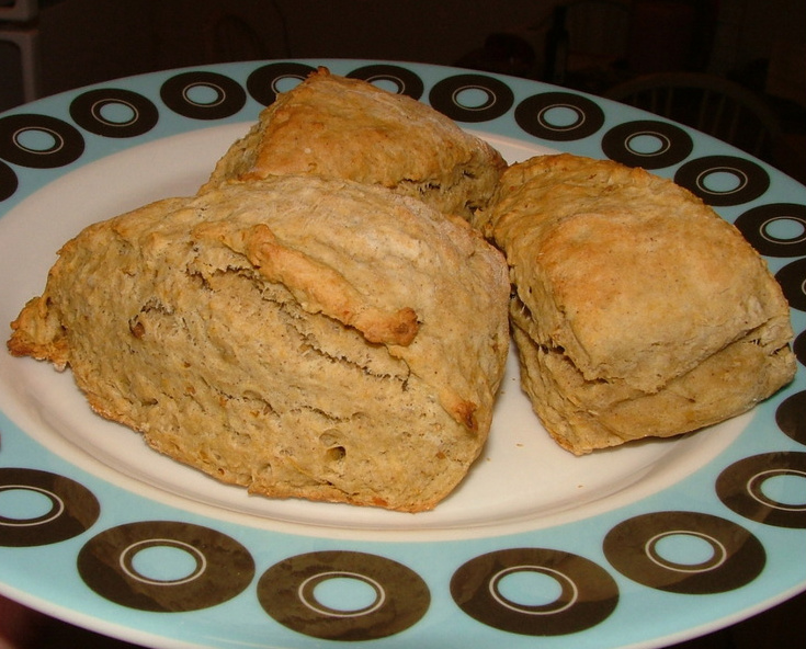 Sweet potato scone recipe --Easy with panque mix & frying pan