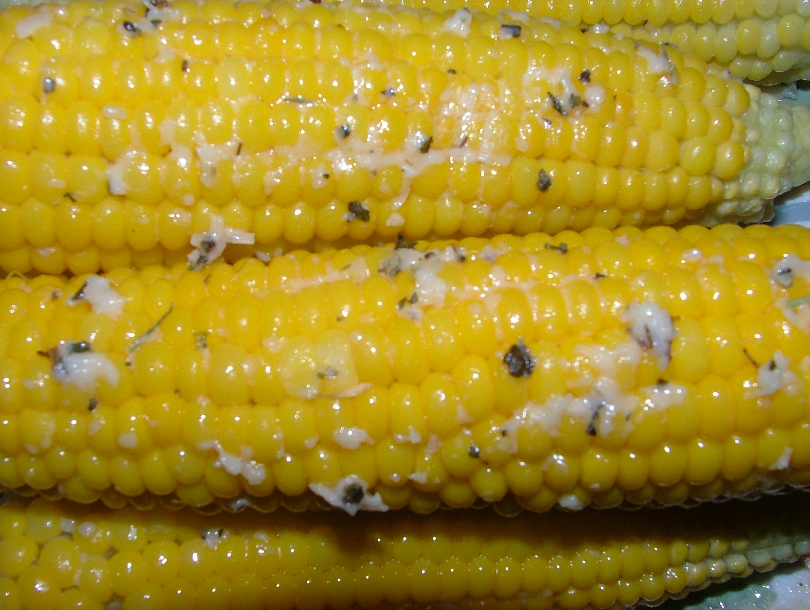 PARMESAN CORN ON THE COB