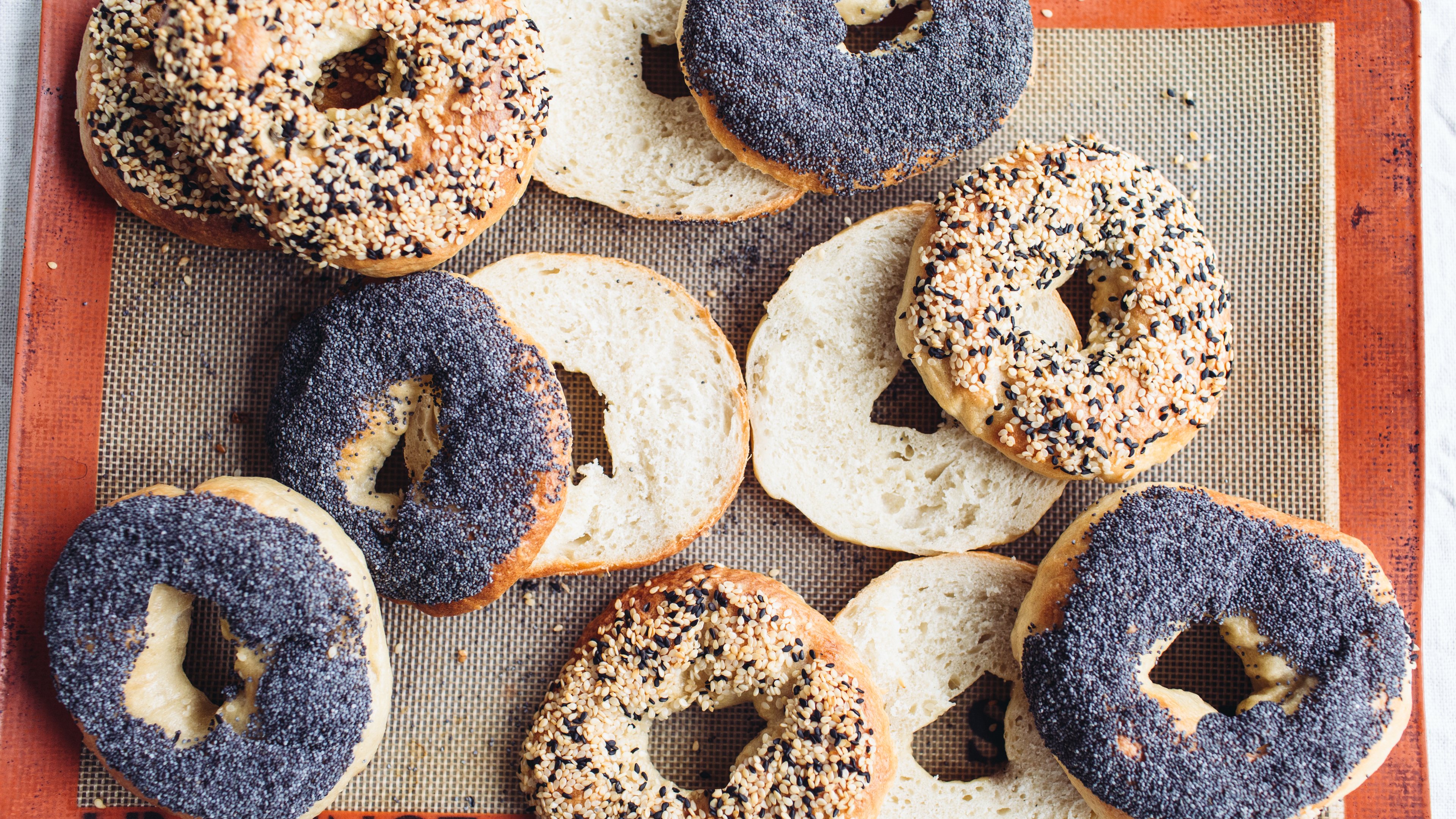 HOME-BAKED BAGELS