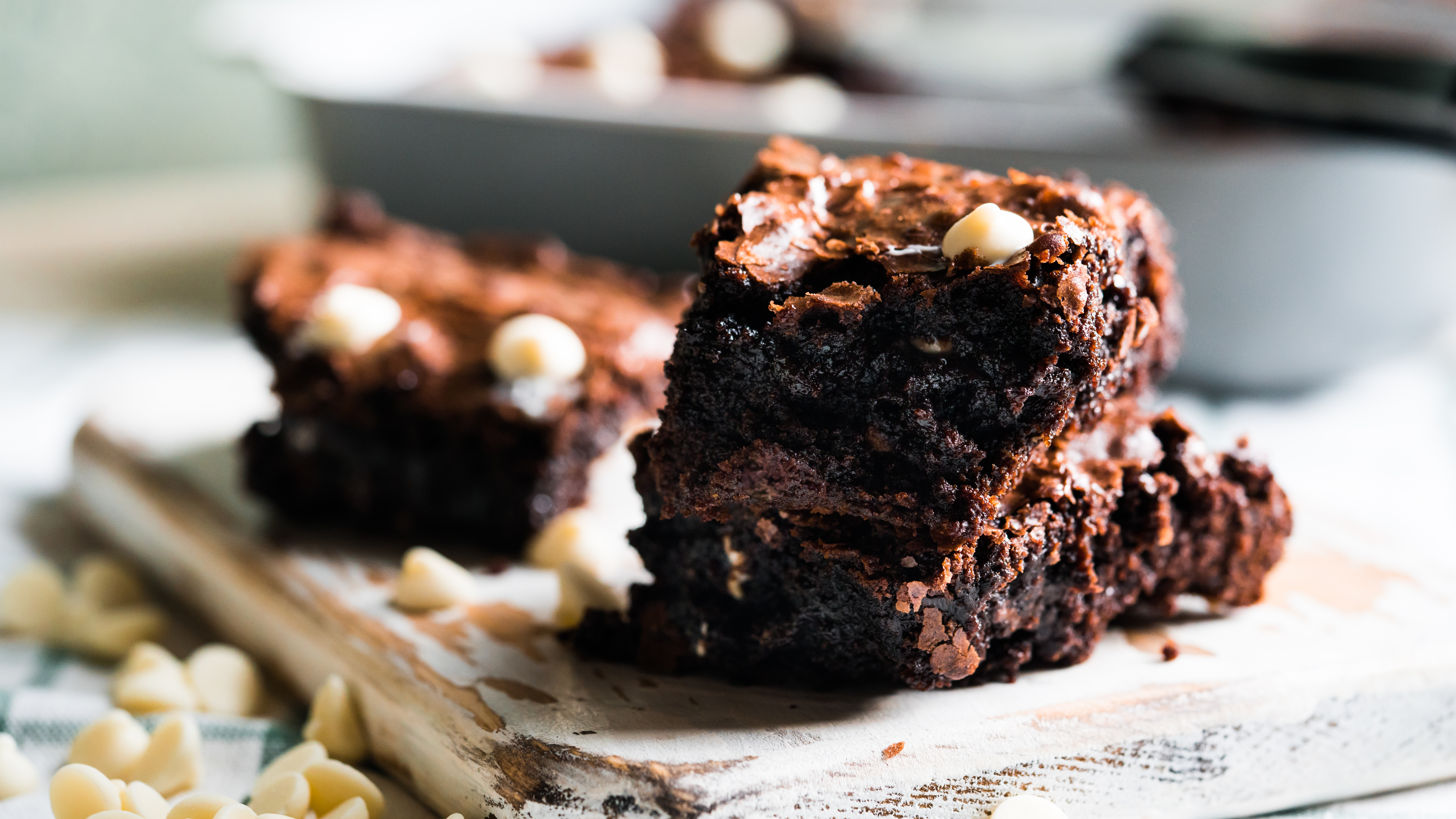 Triple-Chocolate Beer Brownies