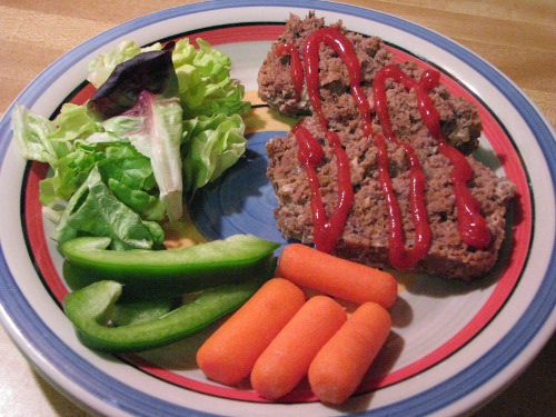 MEATLOAF WITH GROUND LAMB