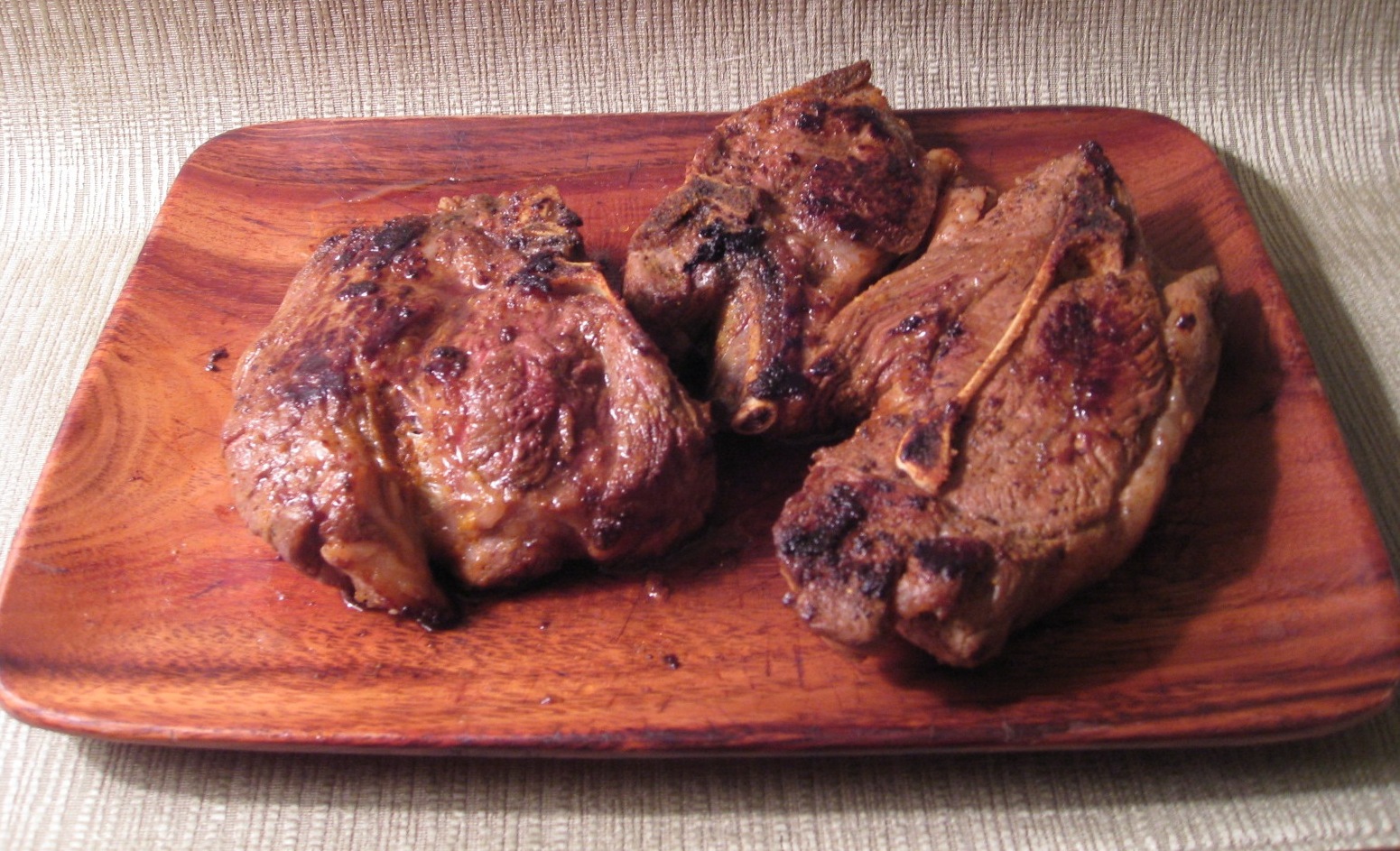 LEMON CURRIED LAMB CHOPS