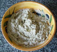 BABA GHANNOUJ (SMOKED EGGPLANT (AUBERGINE) PUREE)