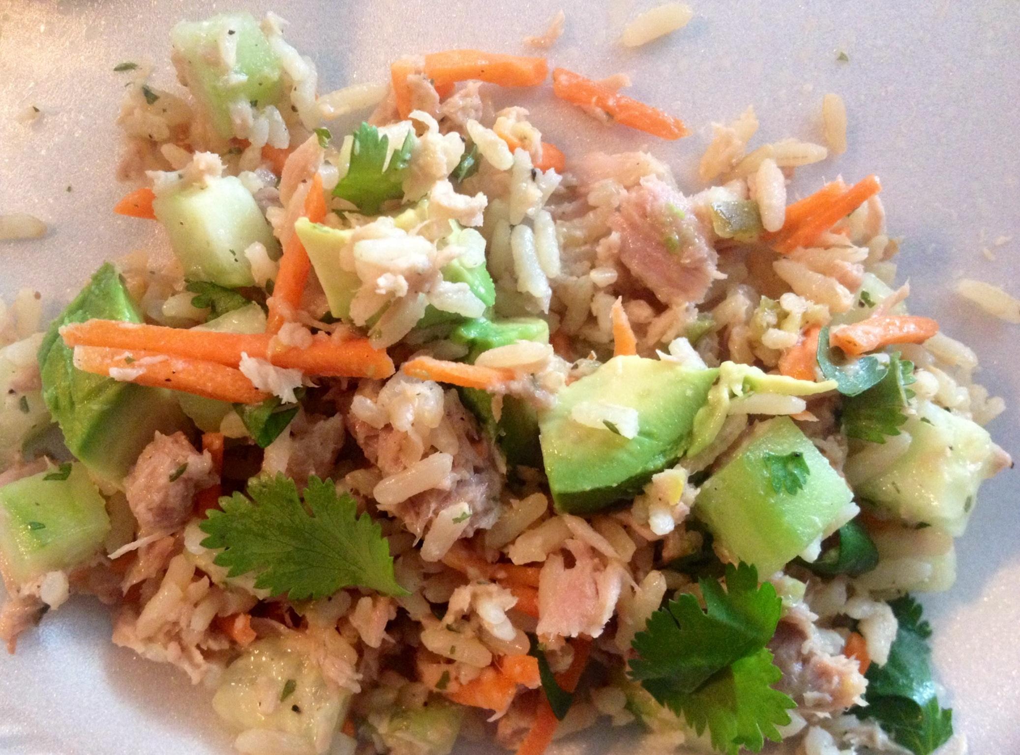 Brown Rice Salad Recipe Food Com