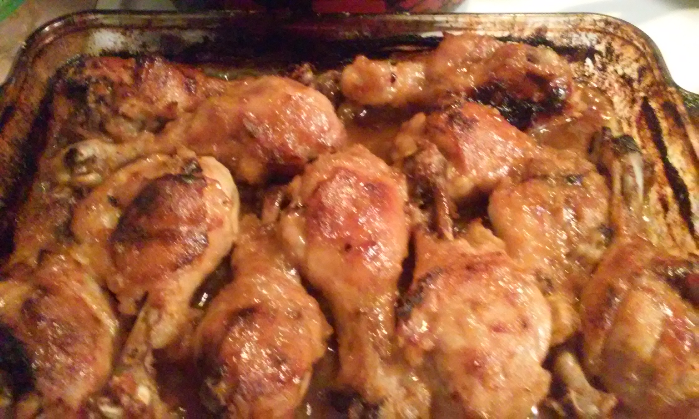 HONEY GLAZED CHICKEN