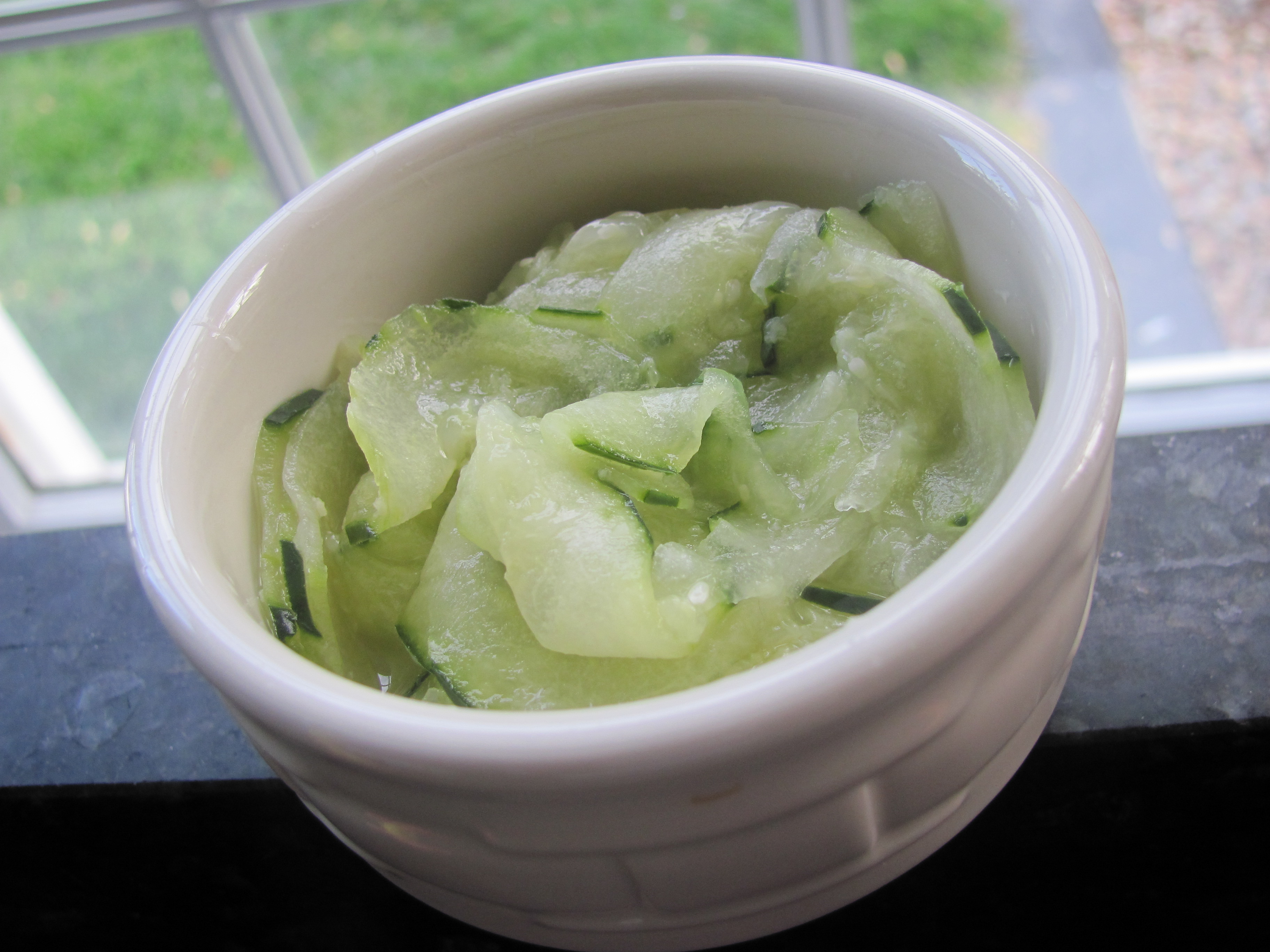 KIYURI NAMASU (CUCUMBER SALAD)