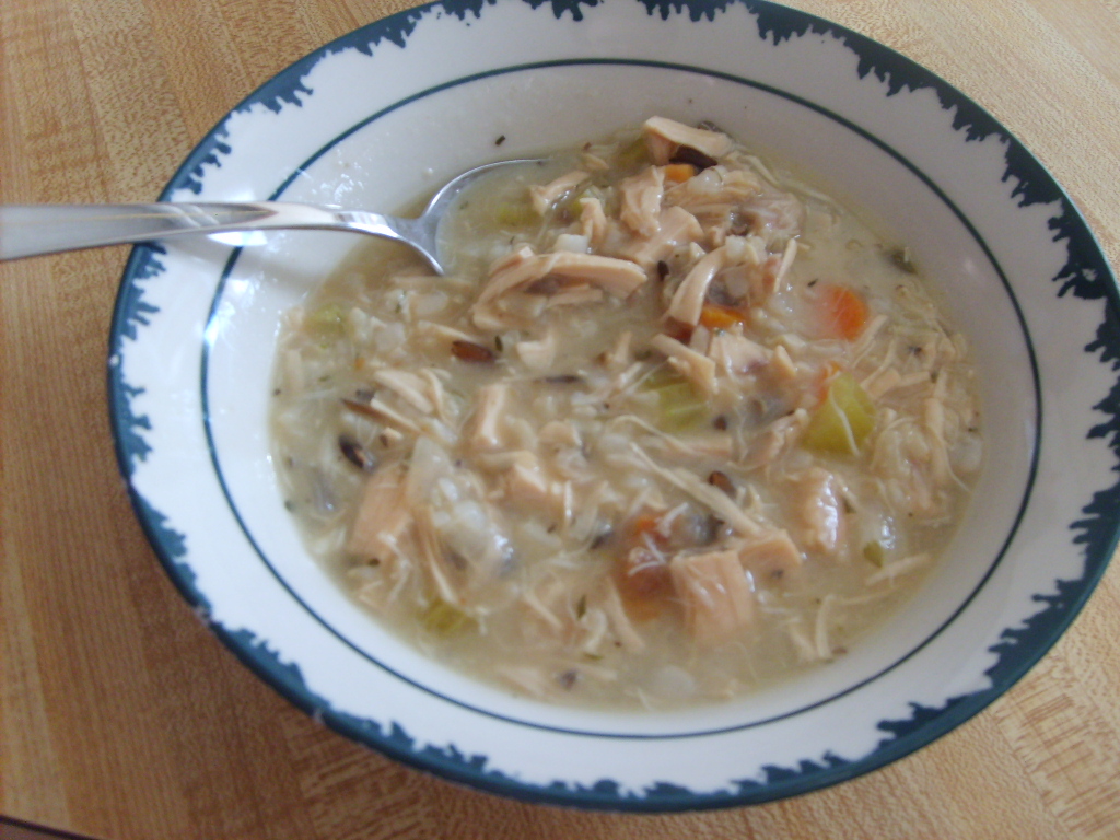 Easy Chicken and Wild Rice Soup - unOriginal Mom