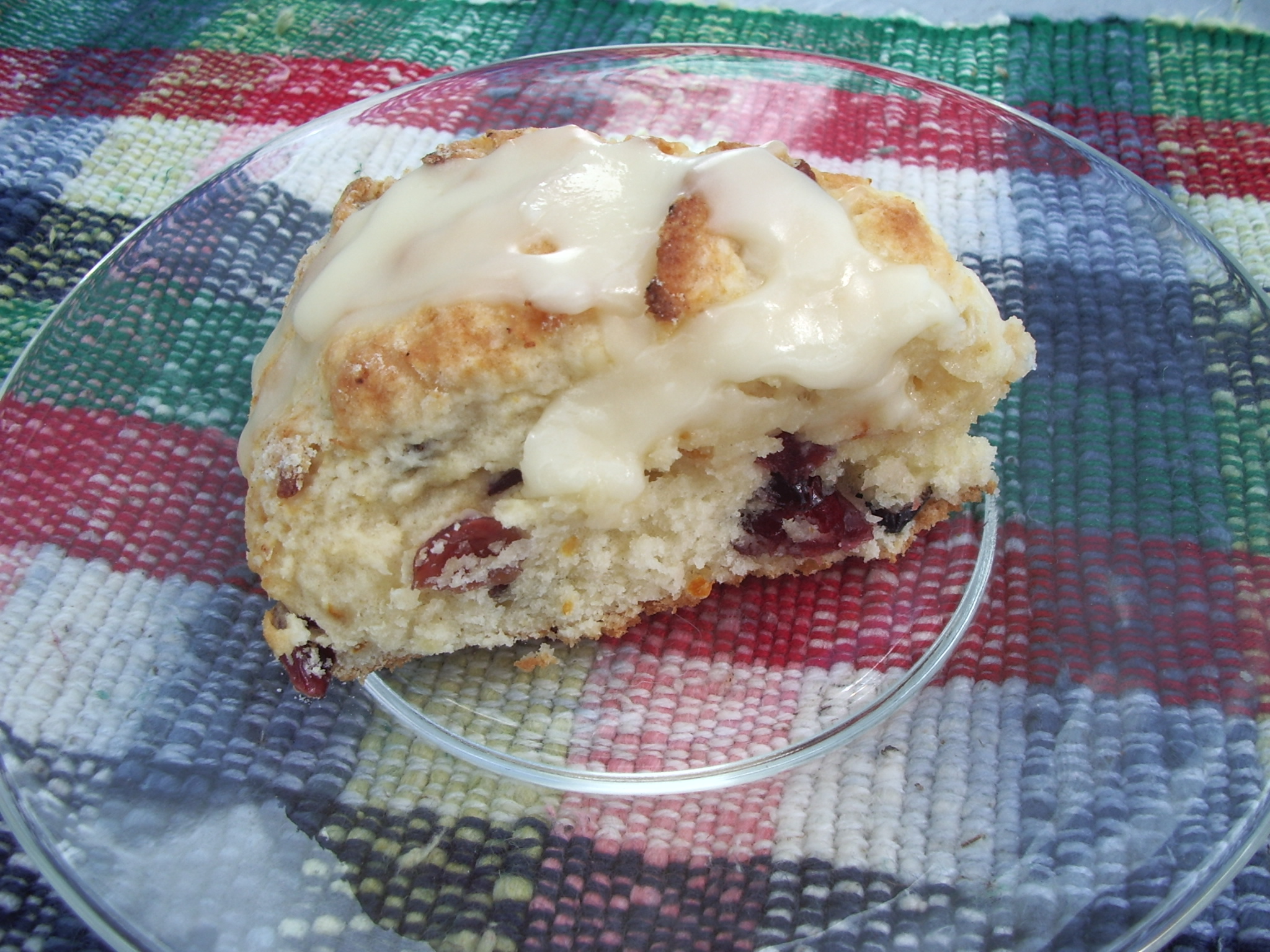 CRANBERRY ORANGE SCONES