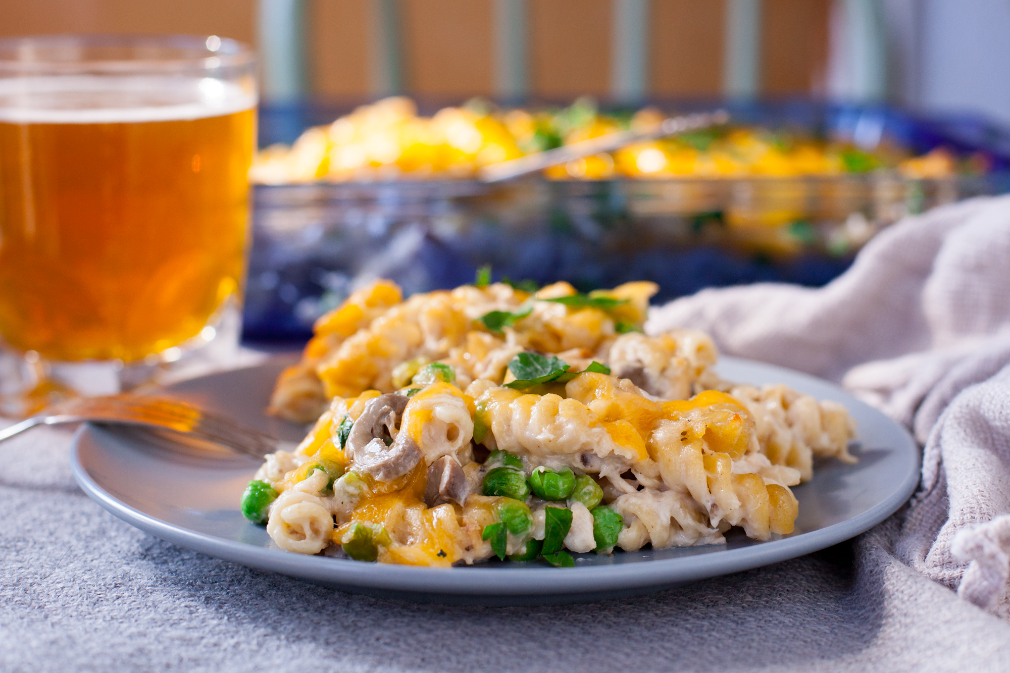 HEALTHY TUNA CASSEROLE (LOW-FAT)