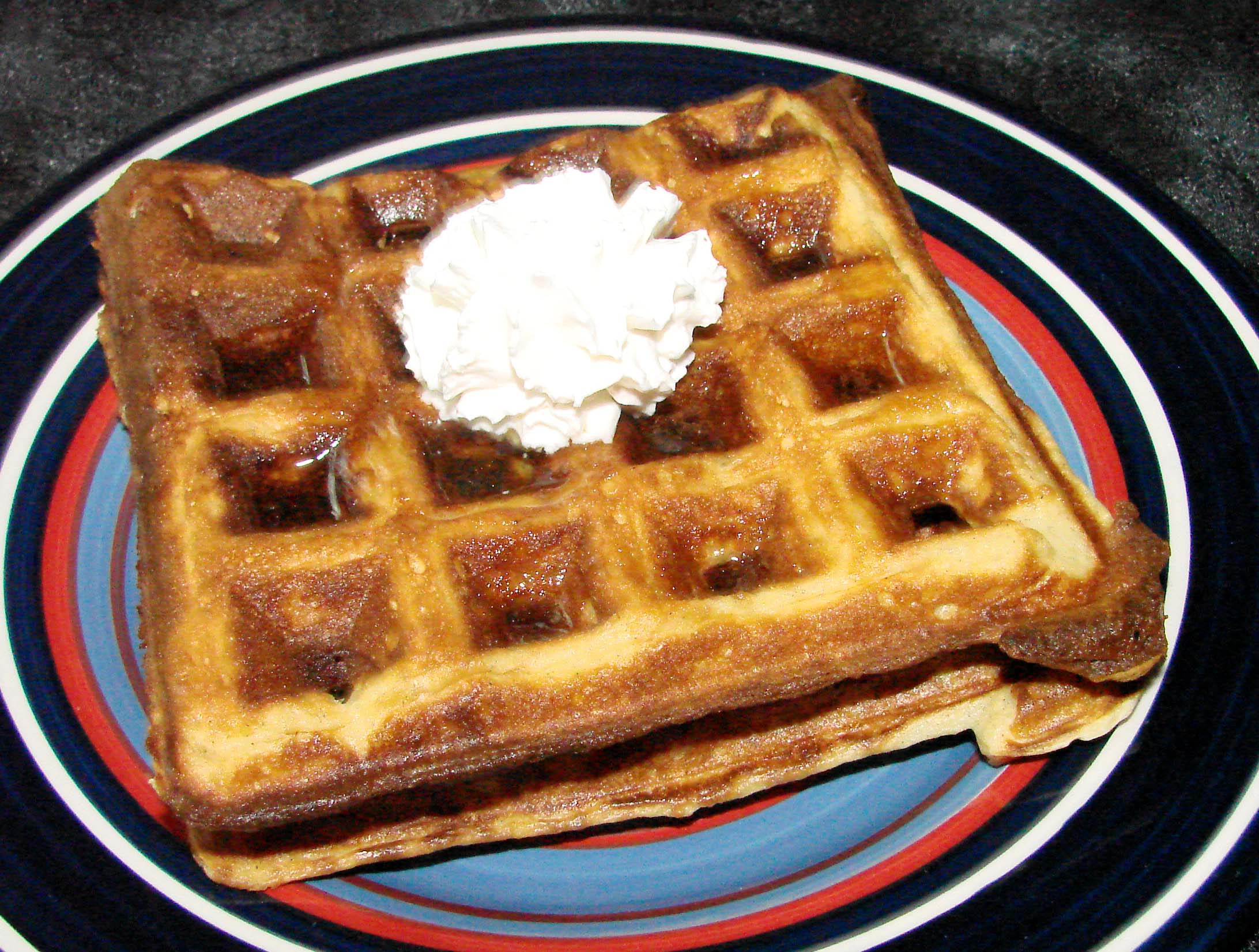 】 Recipe CARDAMOM SOUR CREAM WAFFLES