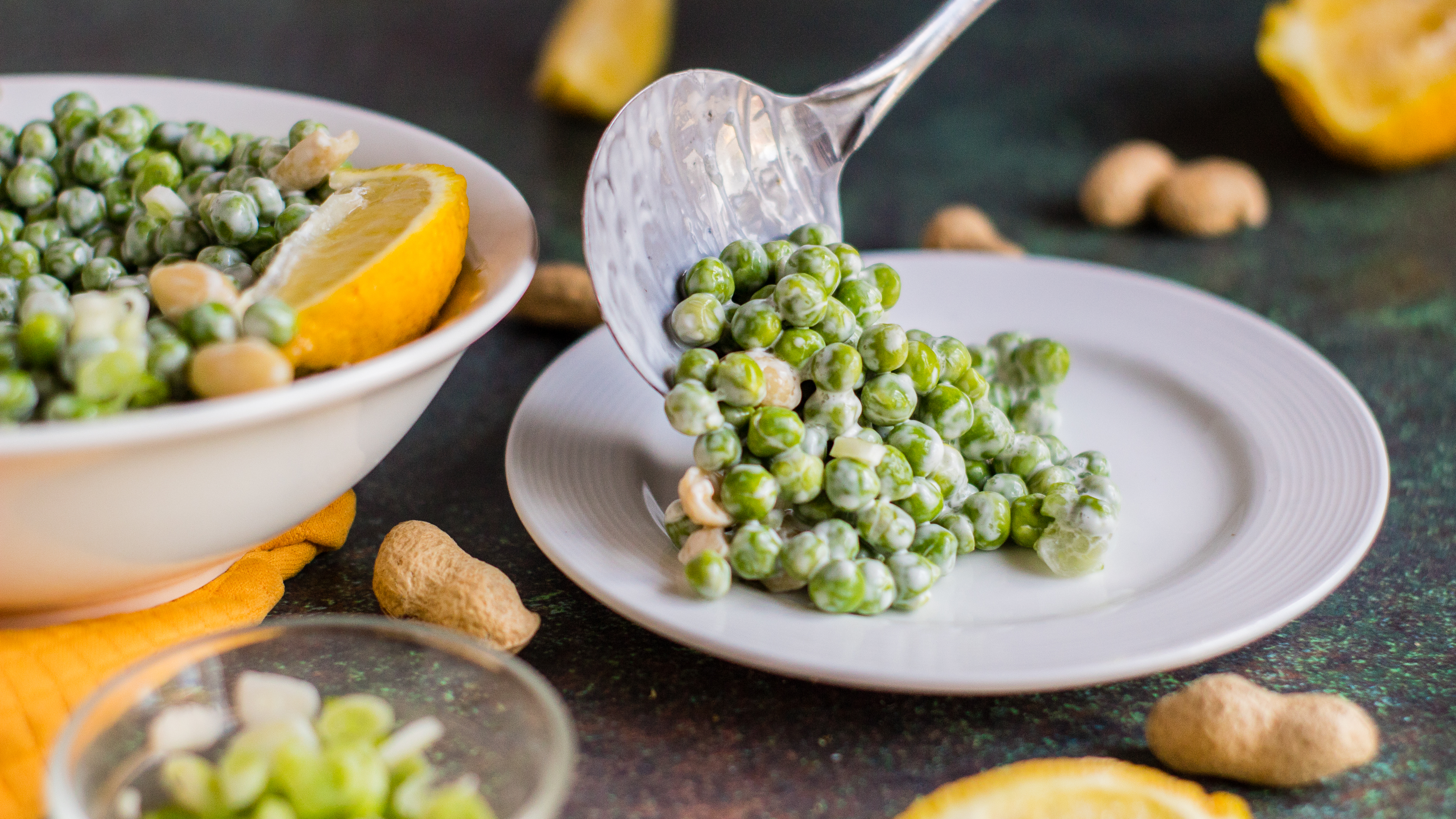 Pea & Peanut Salad