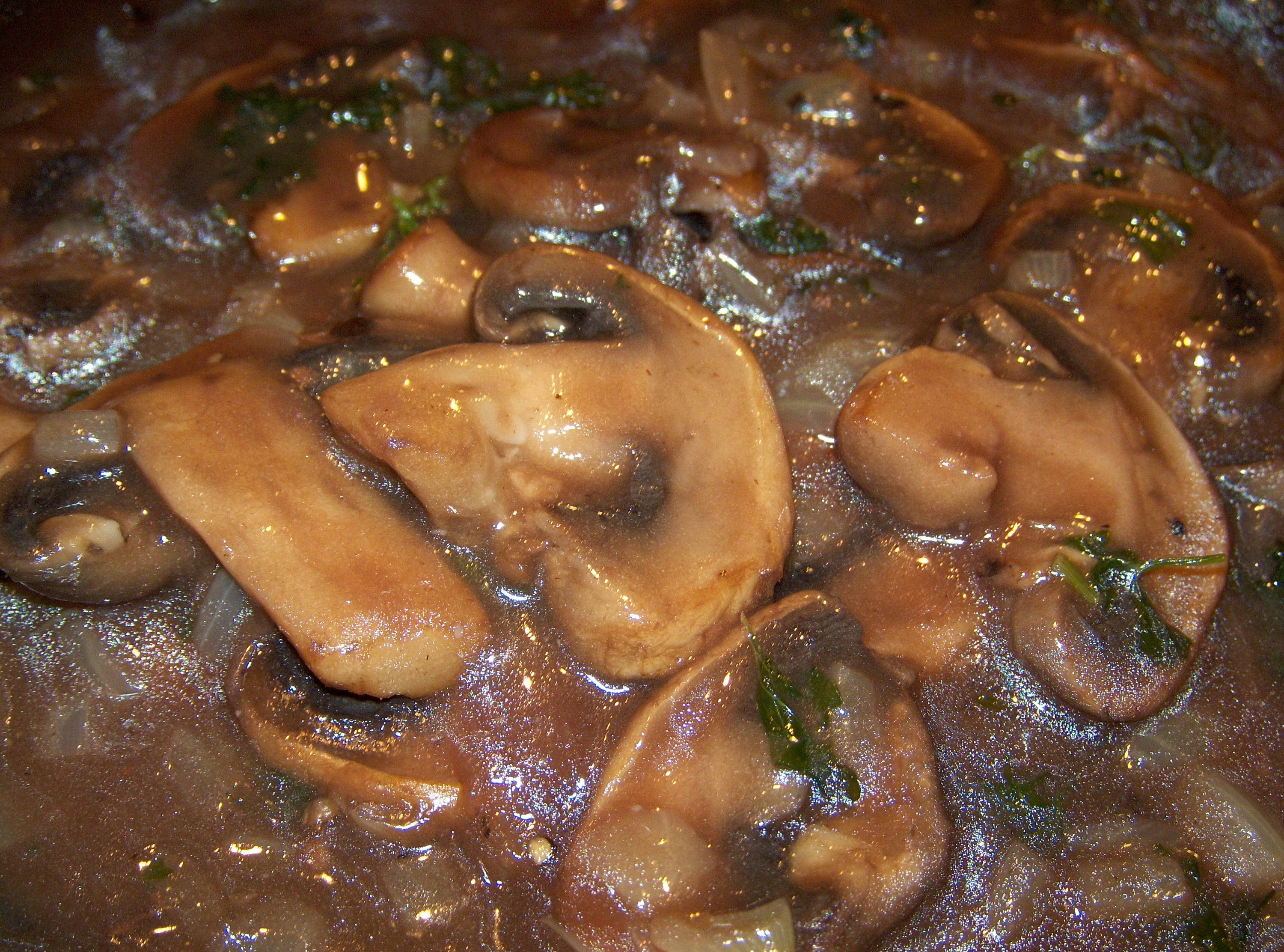 JIM'S EASY MUSHROOM SAUCE FOR STEAK