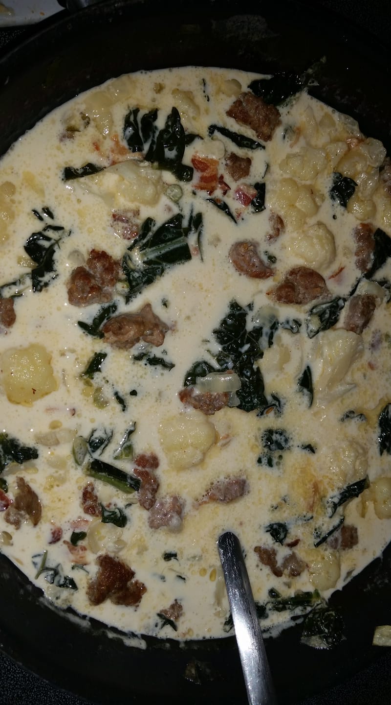 OLIVE GARDEN LOW CARB ZUPPA TOSCANA SOUP OLIVE GARDEN LOW CARB ZUPPA TOSCANA SOUP