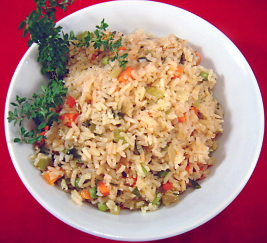 IT'S THYME FOR RICE PILAF