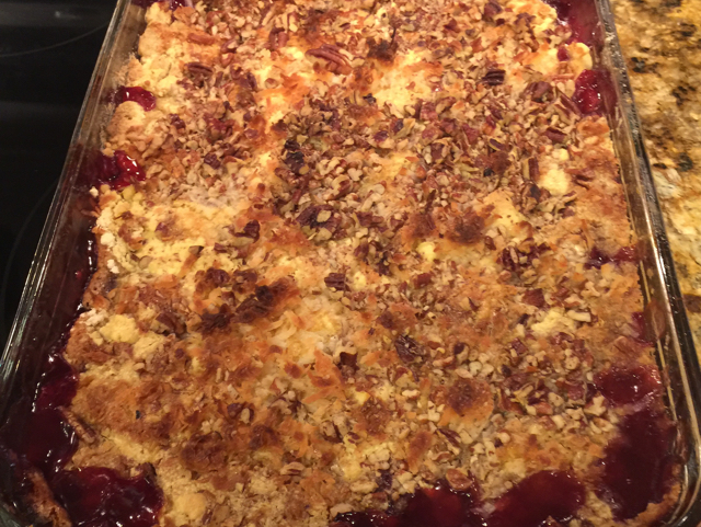 CHERRY COCONUT DUMP CAKE