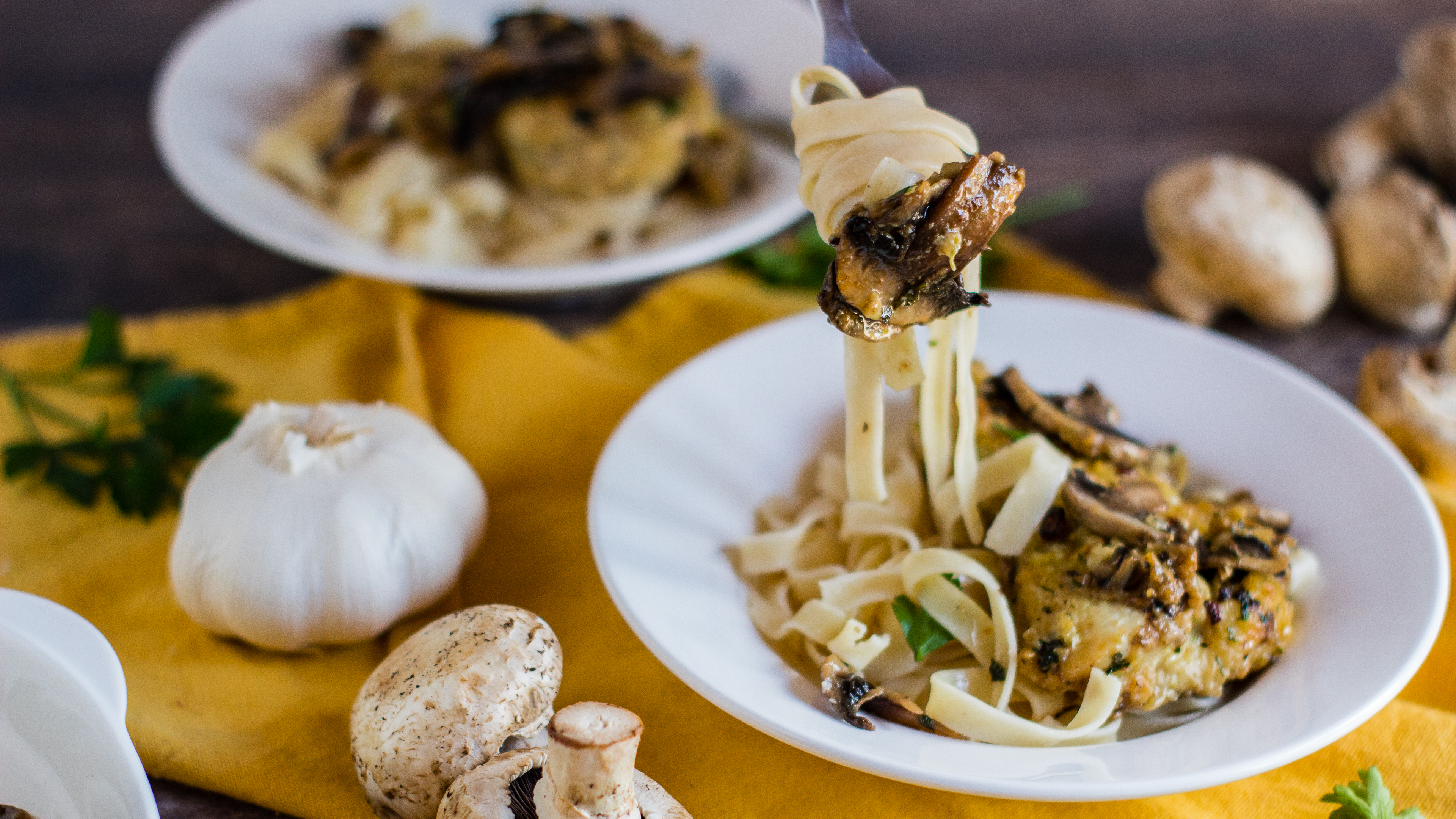 SKILLET CHICKEN MARSALA