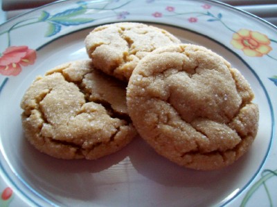 LEMON CRINKLE COOKIES