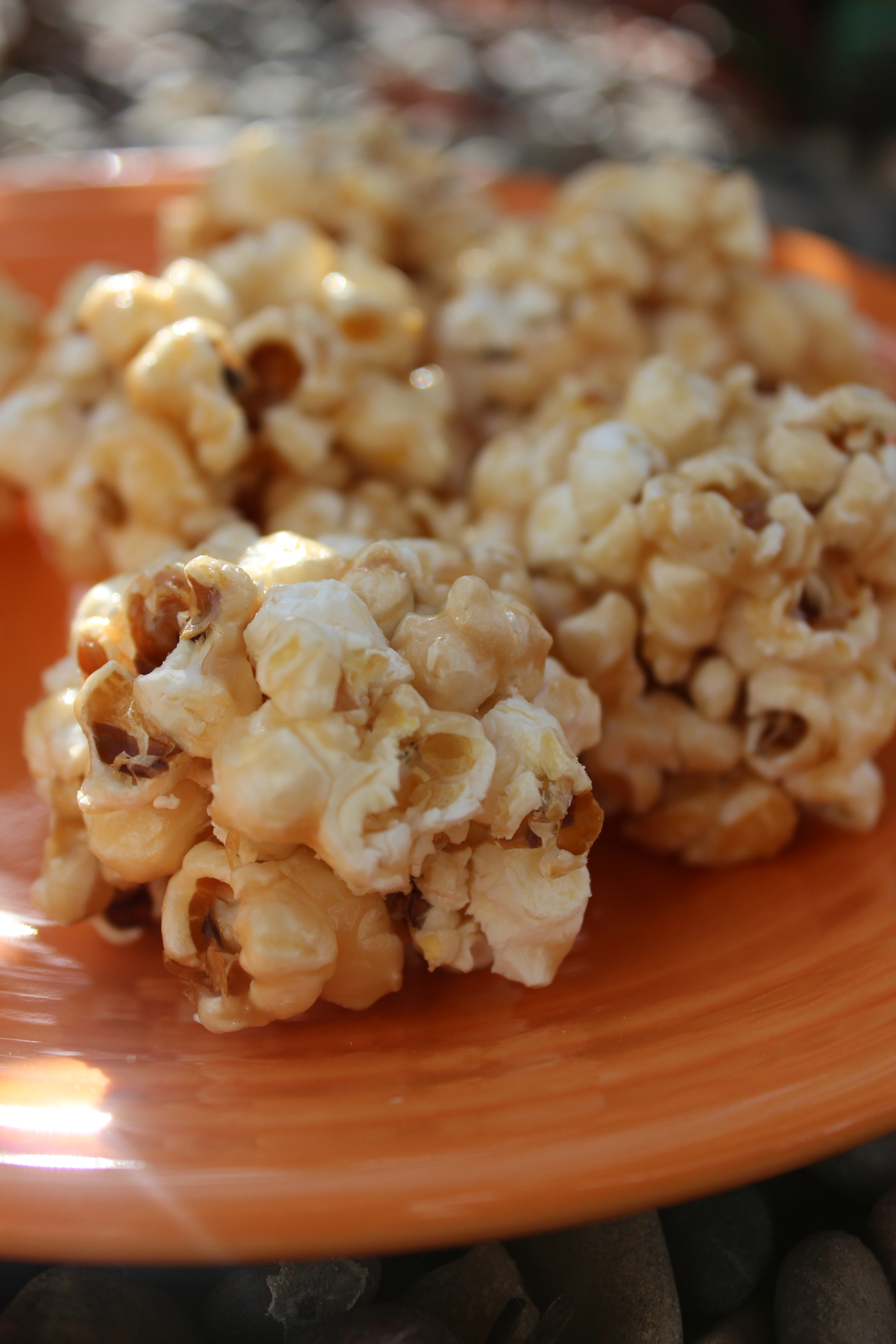 Caramel Popcorn Balls - Ashlee Marie - real fun with real food