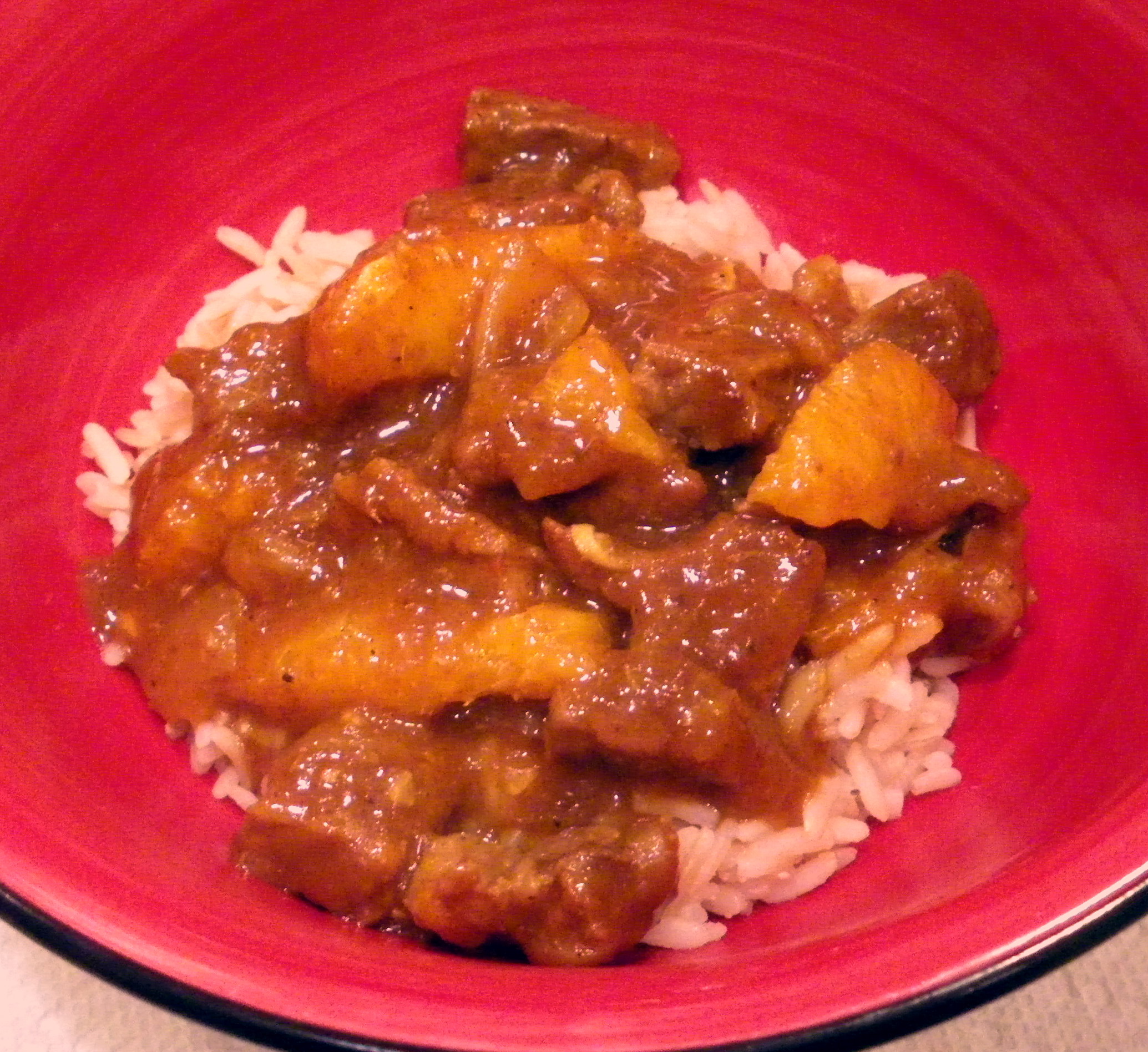 Orange Chicken Curry