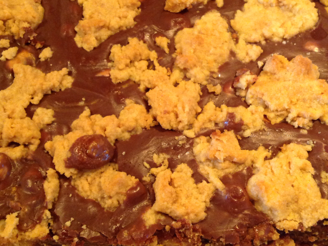 CAKE MIX PEANUT BUTTER SQUARES