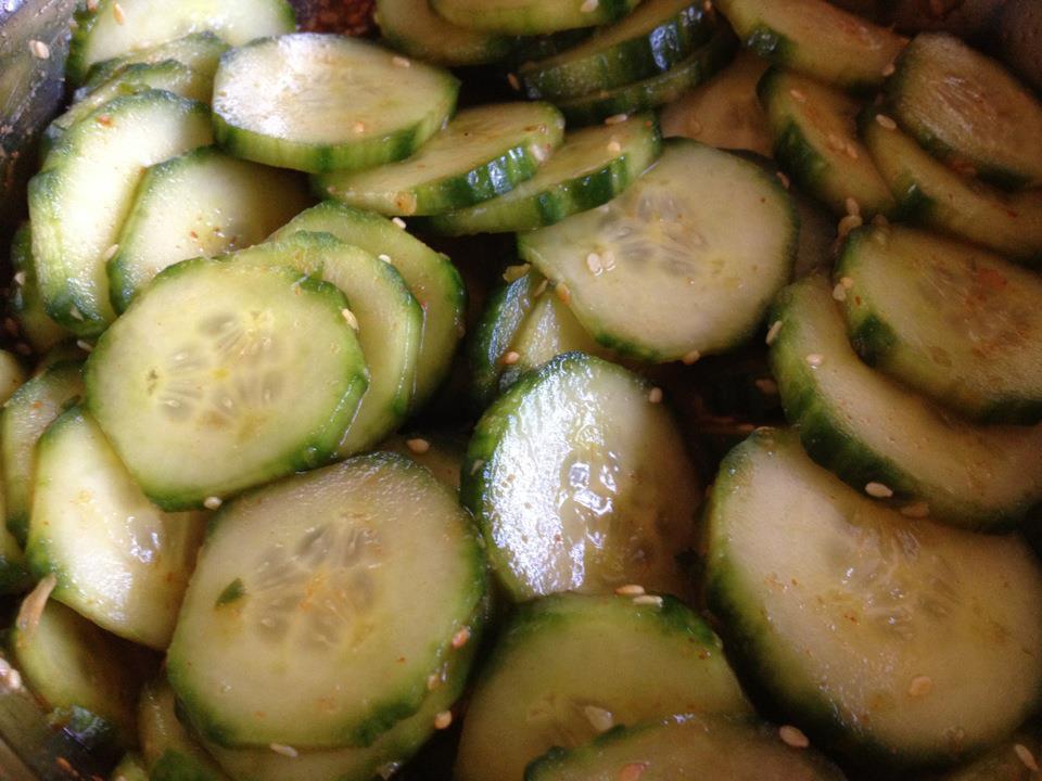 SPICY CUCUMBERS