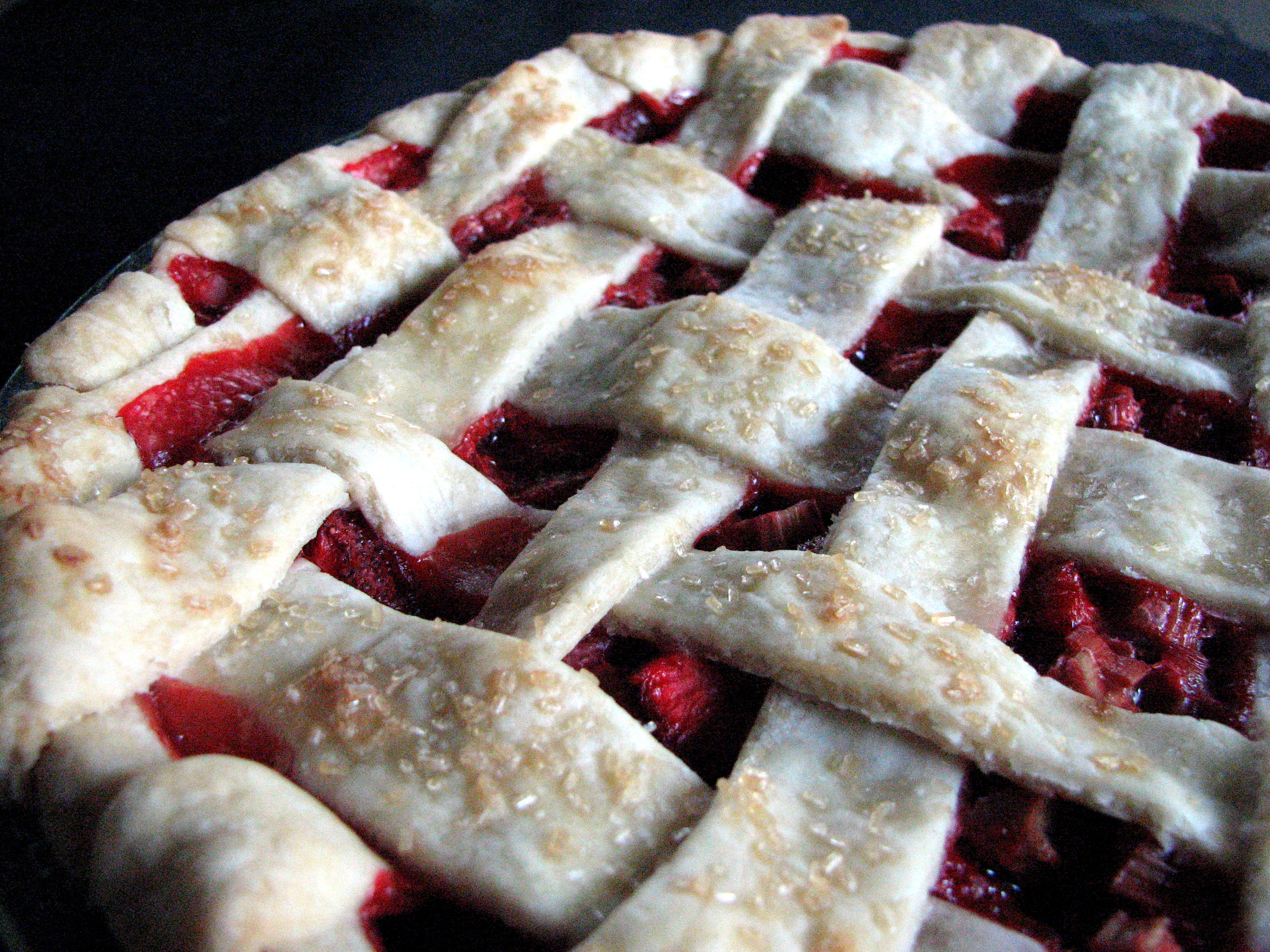 Strawberry Rhubarb Pie Recipe Food Com