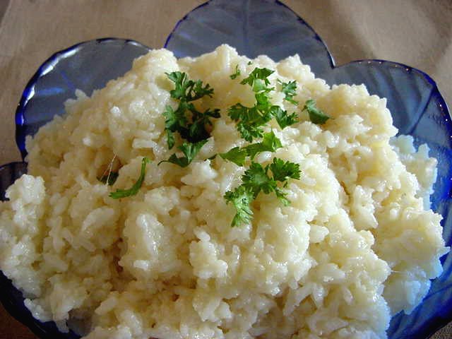 BUTTERED PARMESAN RICE