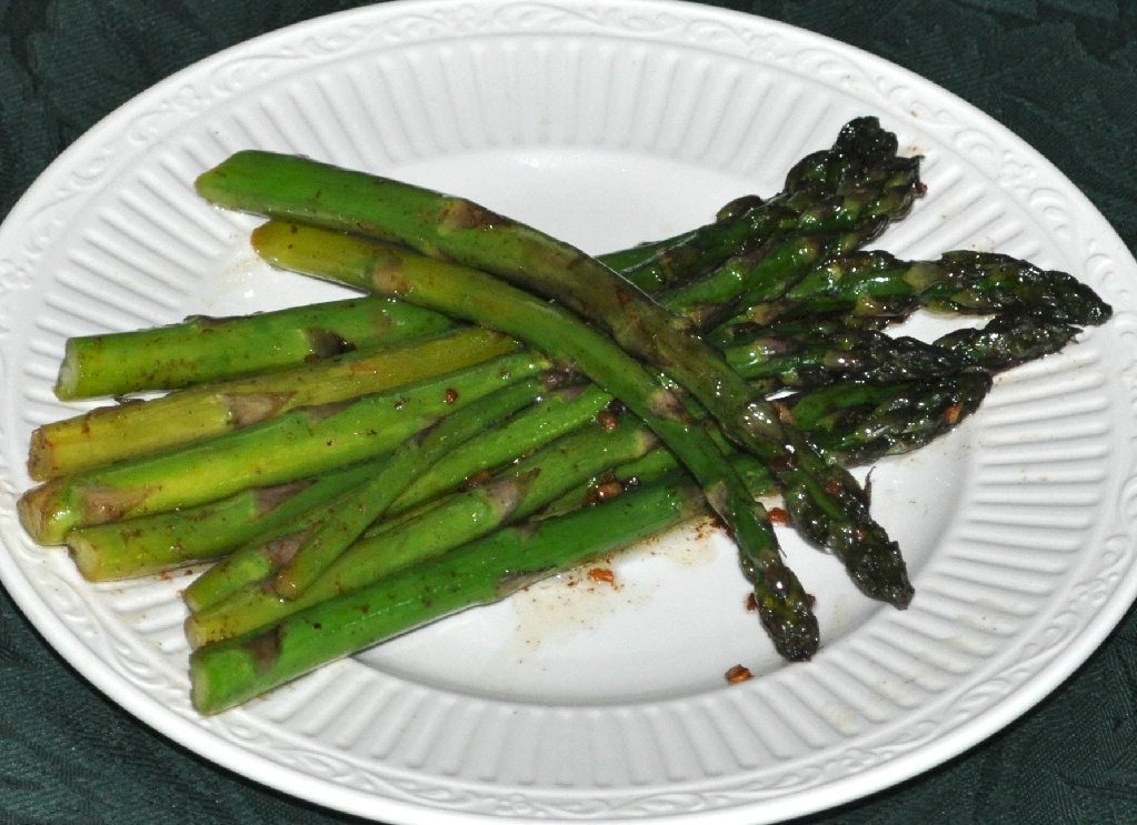 KITTENCAL'S PAN-FRIED ASPARAGUS