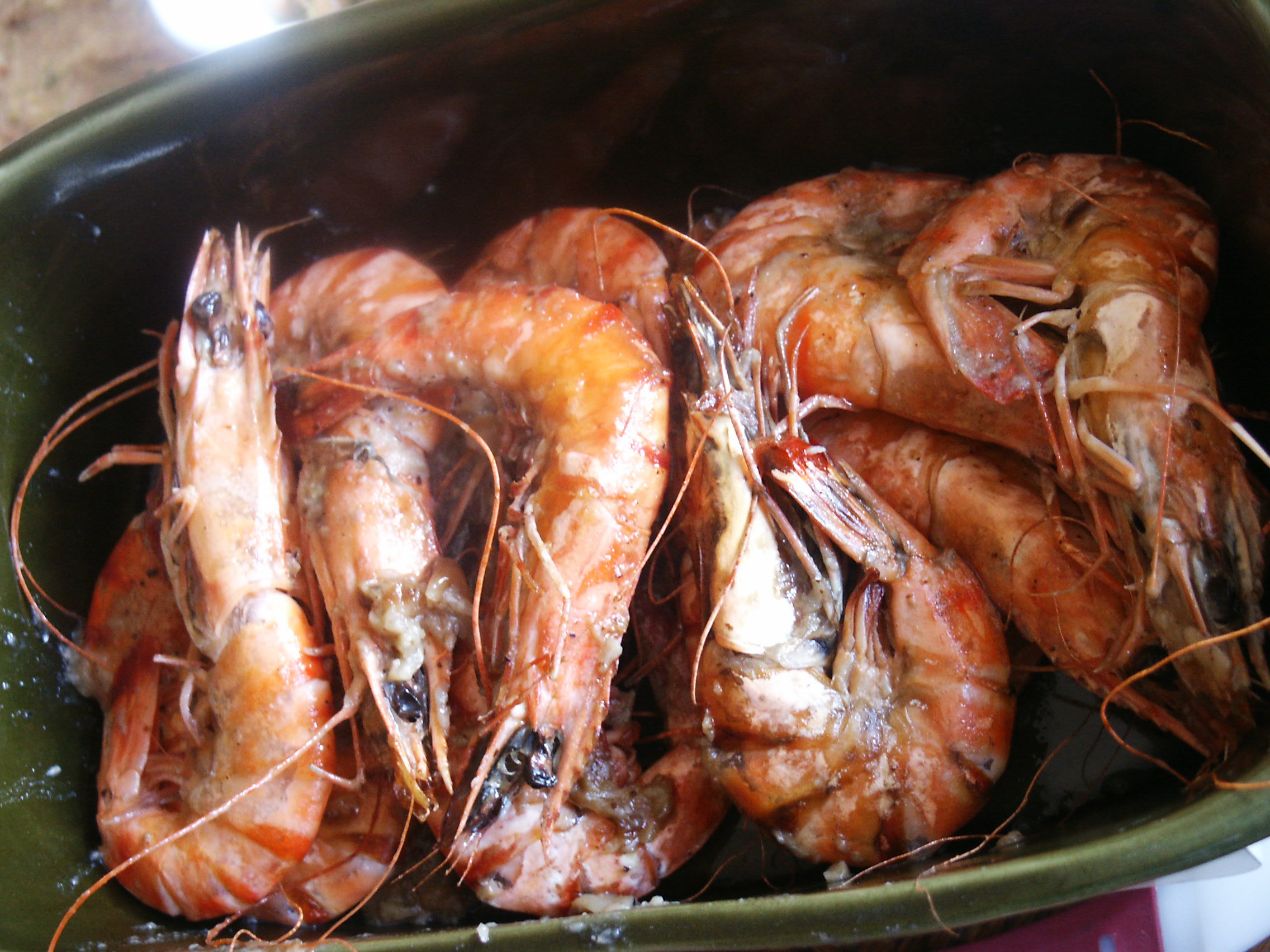 AMAZING ROASTED SHRIMP WITH GARLIC