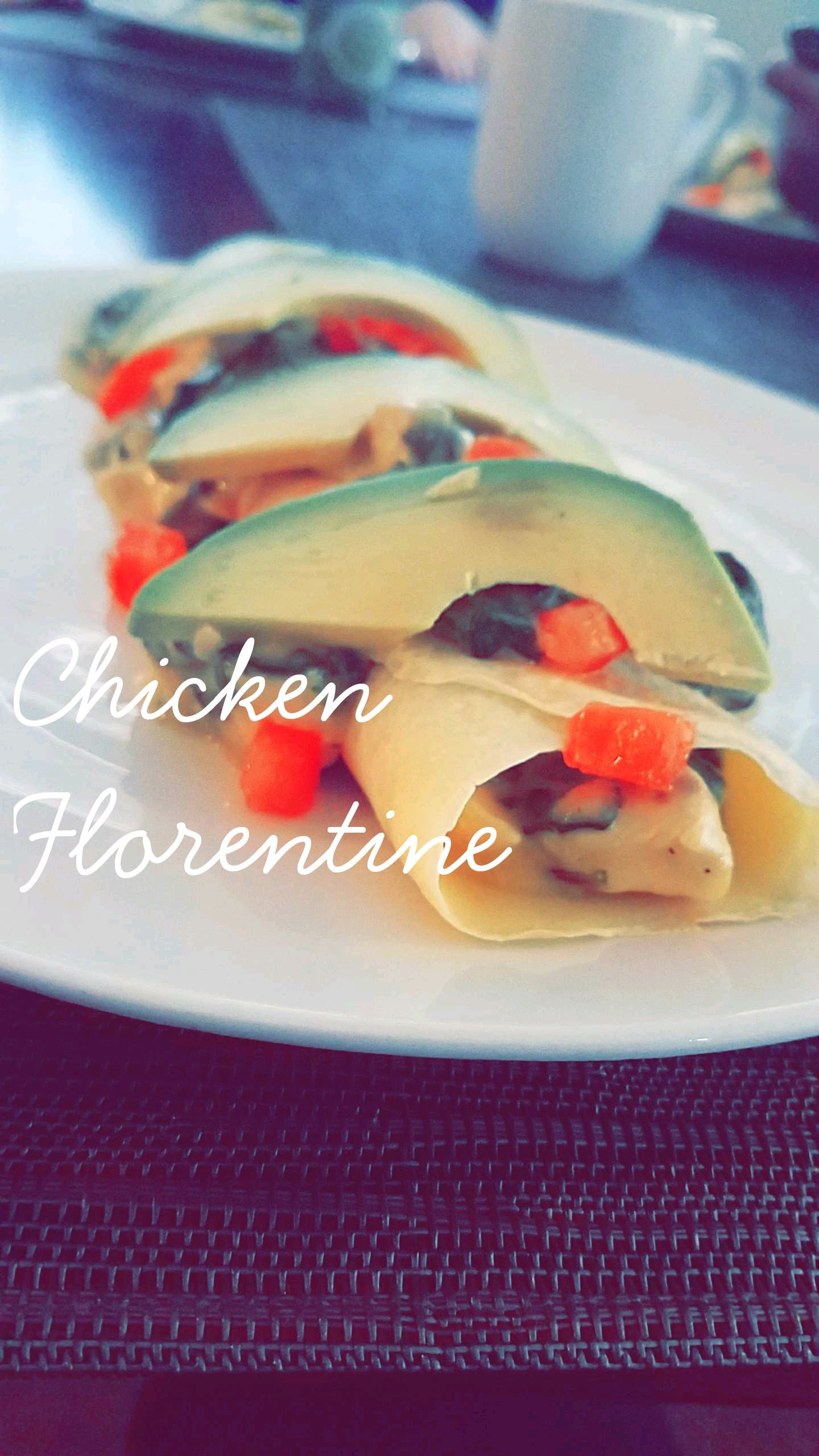 CHICKEN FLORENTINE CREPE (IHOP'S COPYCAT)