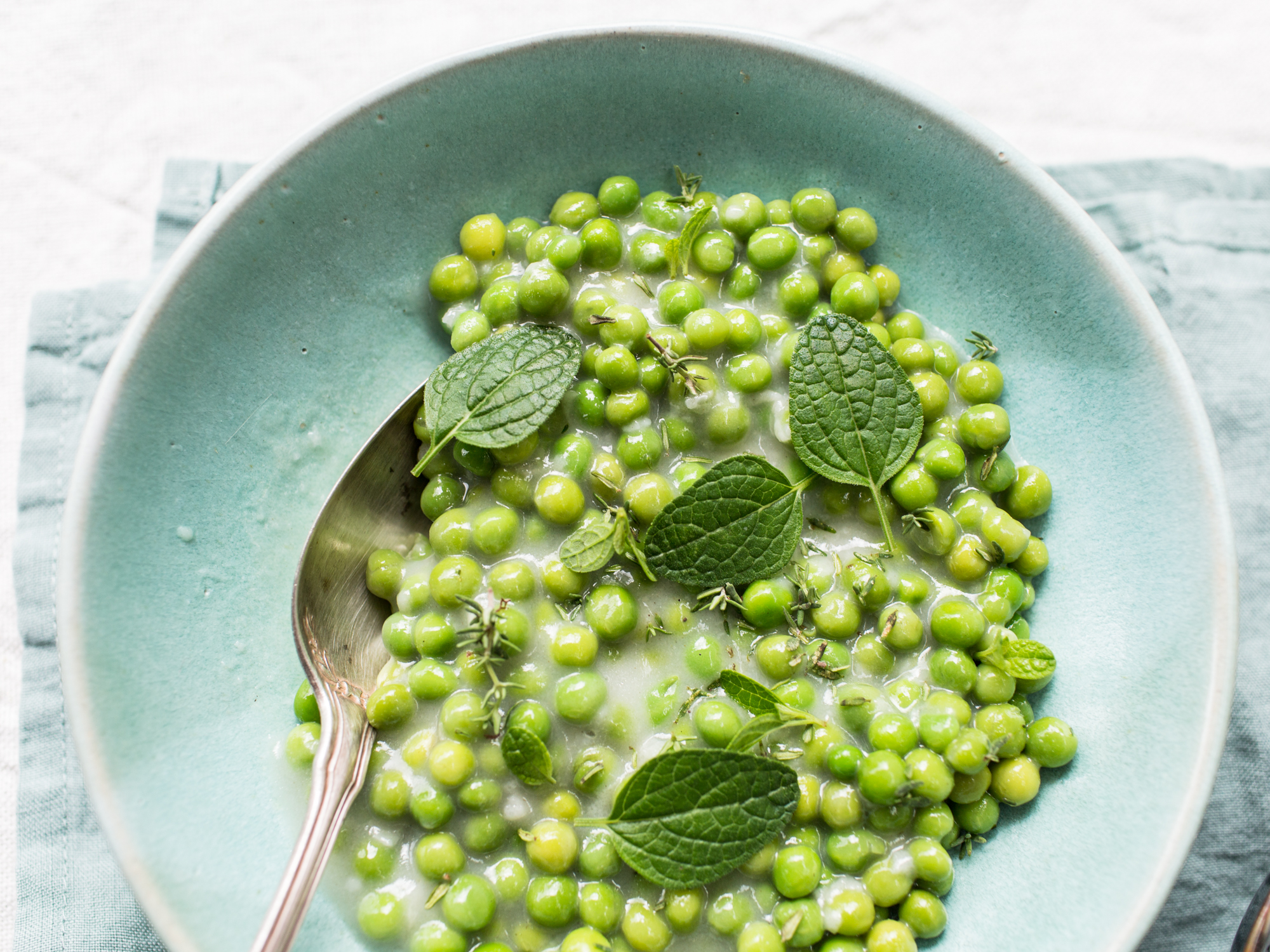 CREAMY SWEET PEAS