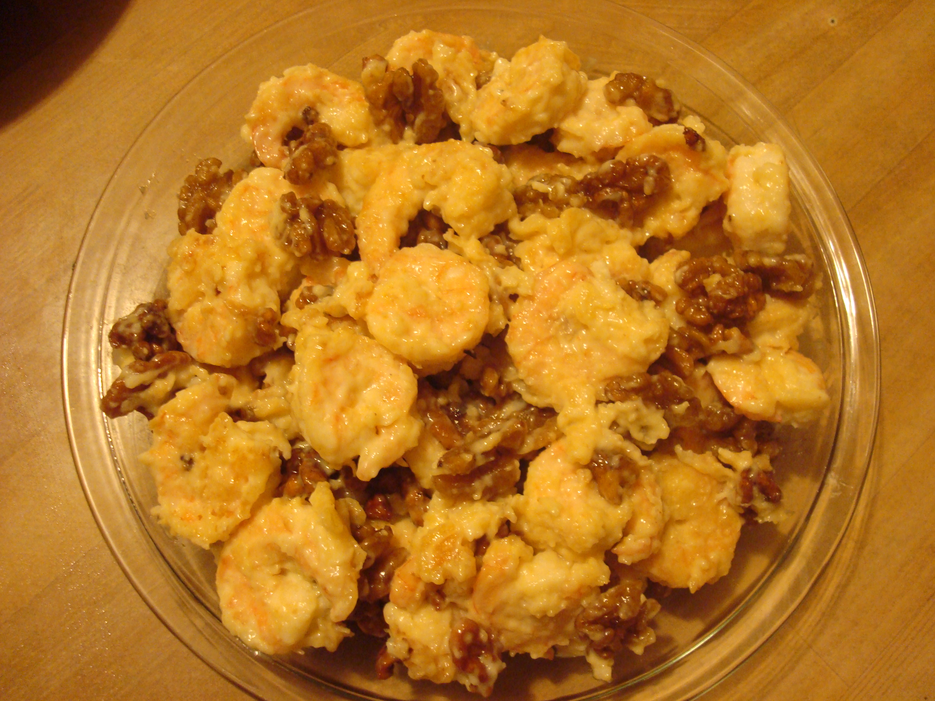 HONEY-WALNUT PRAWNS