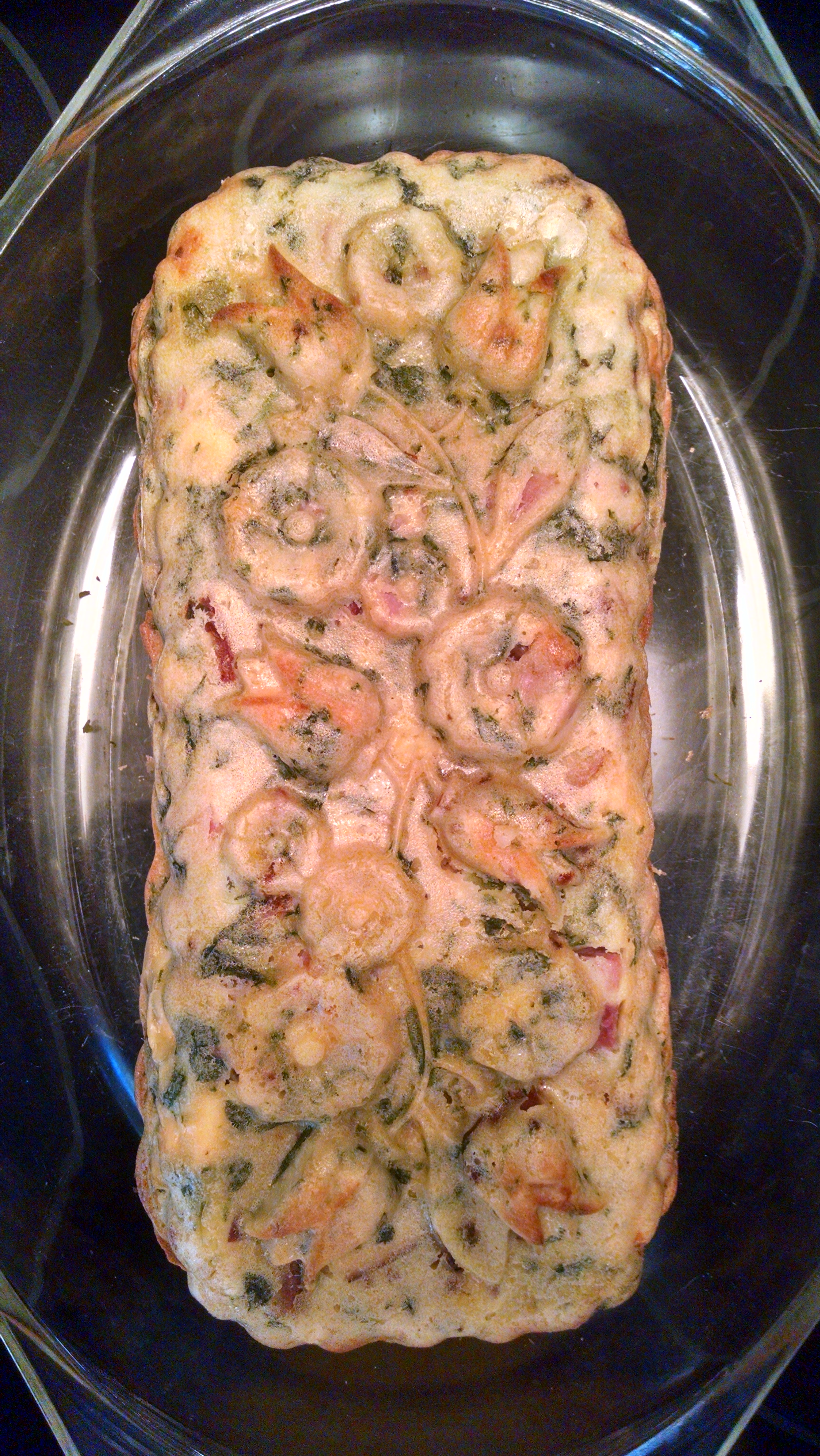 OOOH LA LA! FRENCH SAVOURY HAM, CHEESE AND OLIVE CAKE