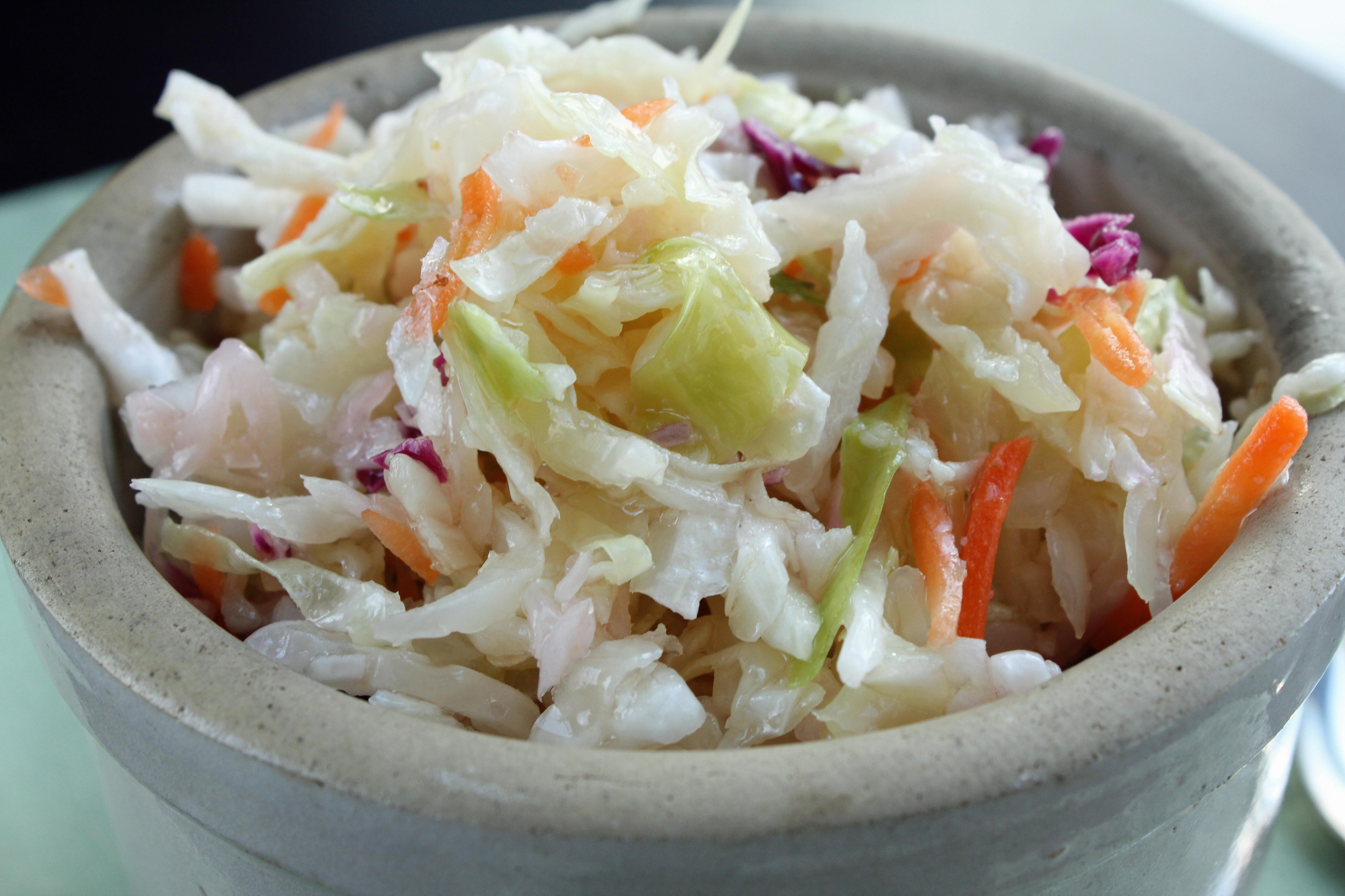 MARINATED COLESLAW