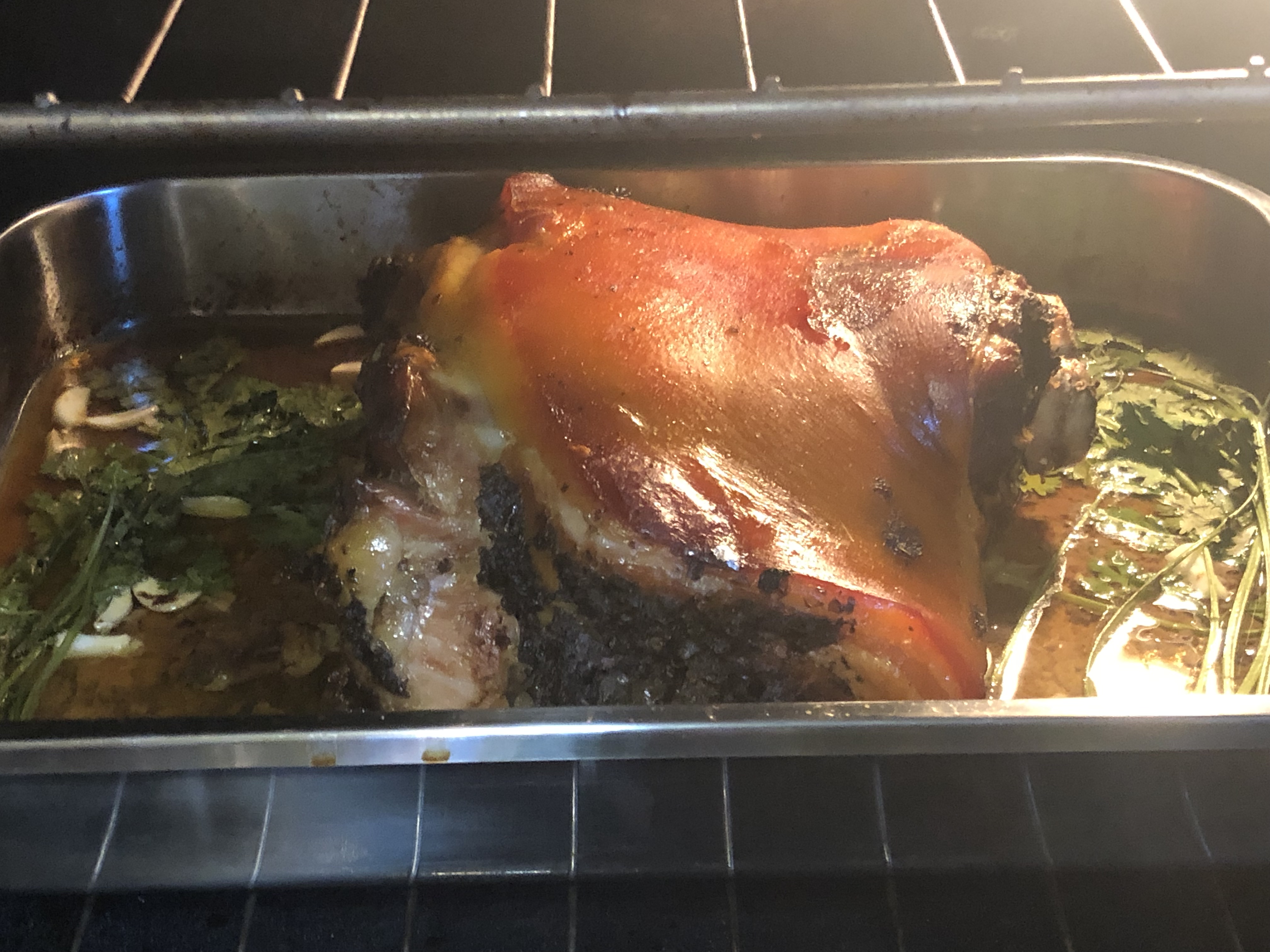 Easy ROAST PORK (PERNIL) PUERTO RICAN STYLE This easy Recipe