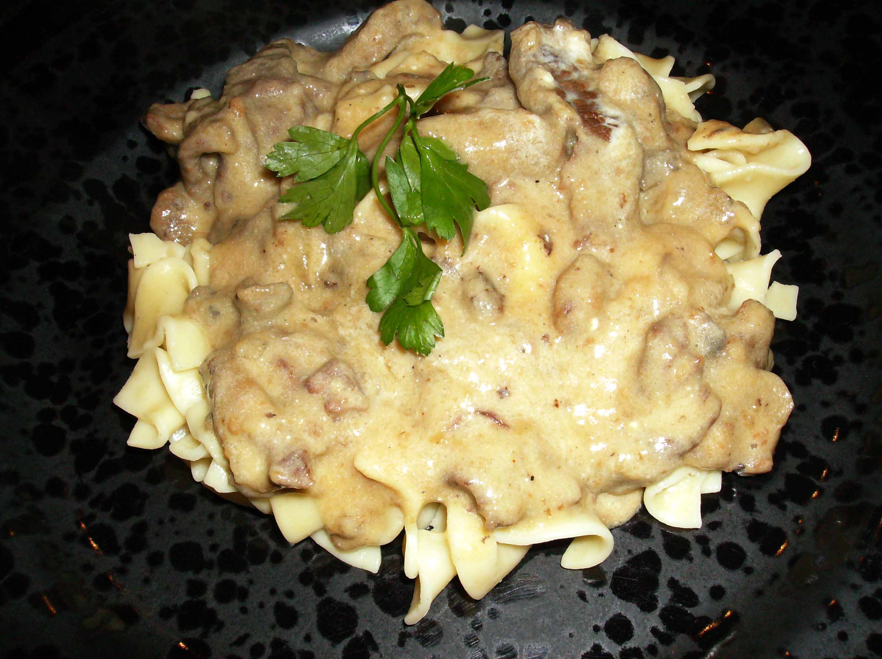 PAULA'S BEST BEEF STROGANOFF-PAULA DEEN