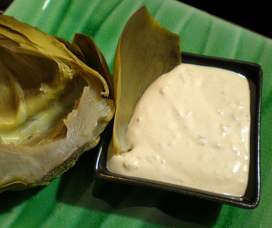 MOM'S BEST DIPPING SAUCE FOR STEAMED ARTICHOKE