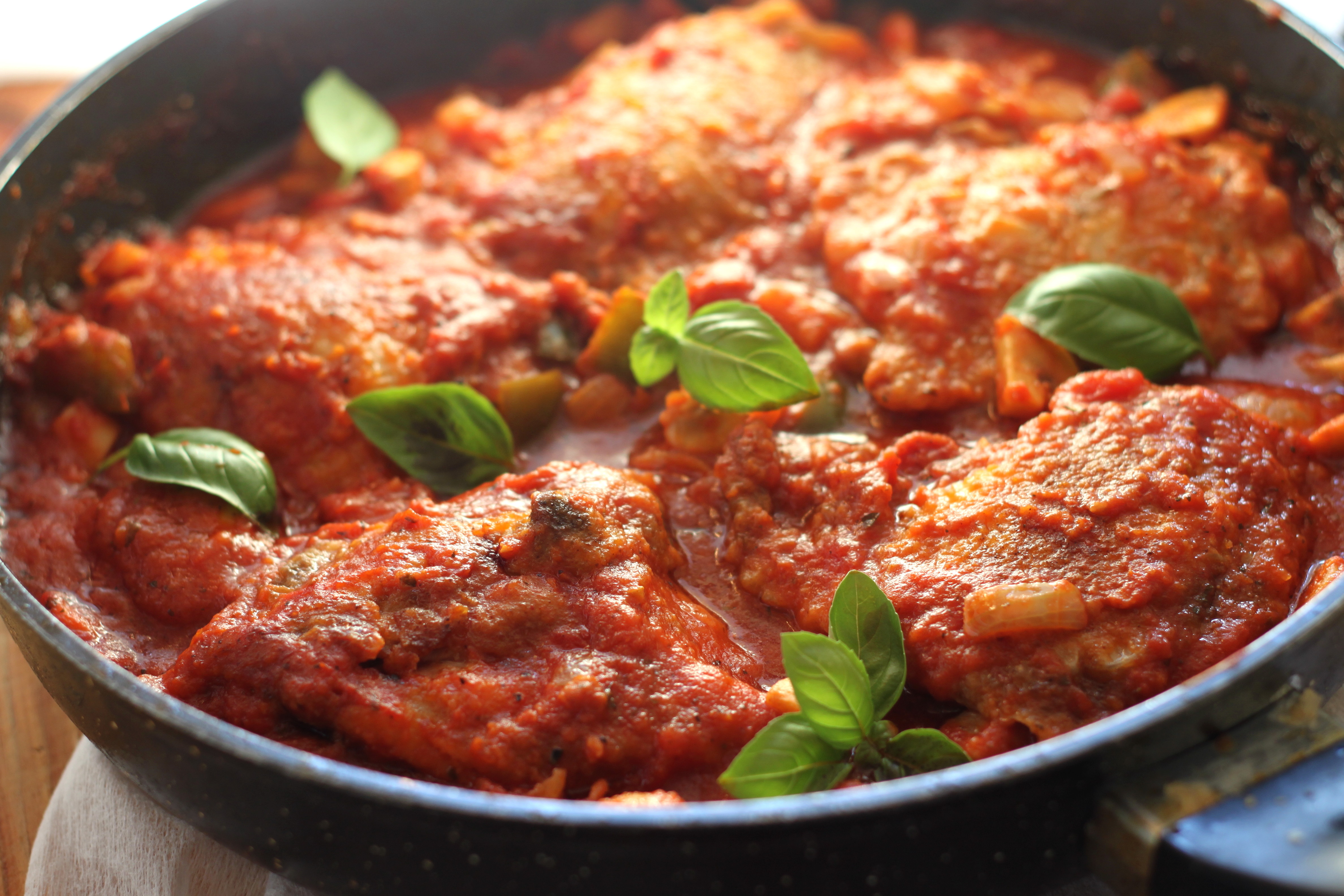 ✣ Easy KITTENCAL'S CHICKEN CACCIATORE