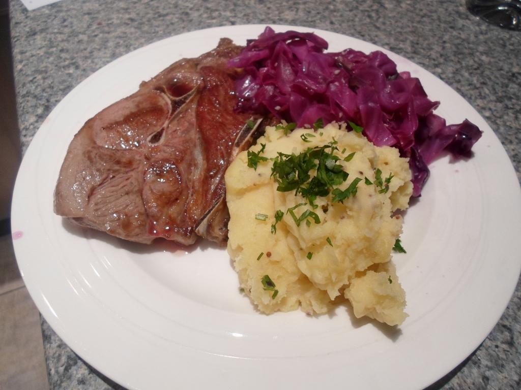 BUTTERMILK MASHED POTATOES WITH COUNTRY MUSTARD