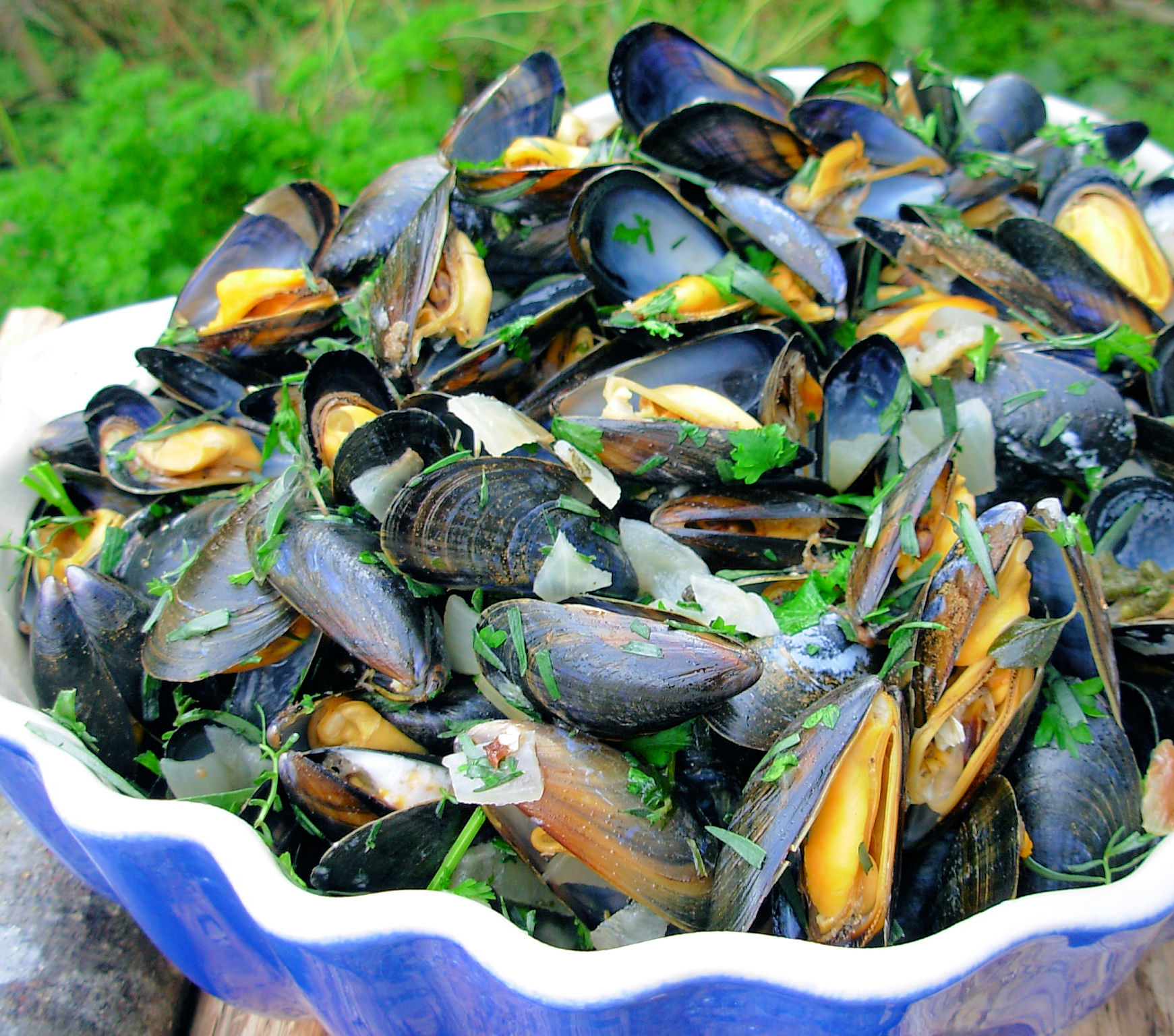 AHOY THERE! MOULES MARINIRES - FRENCH SAILOR'S MUSSELS