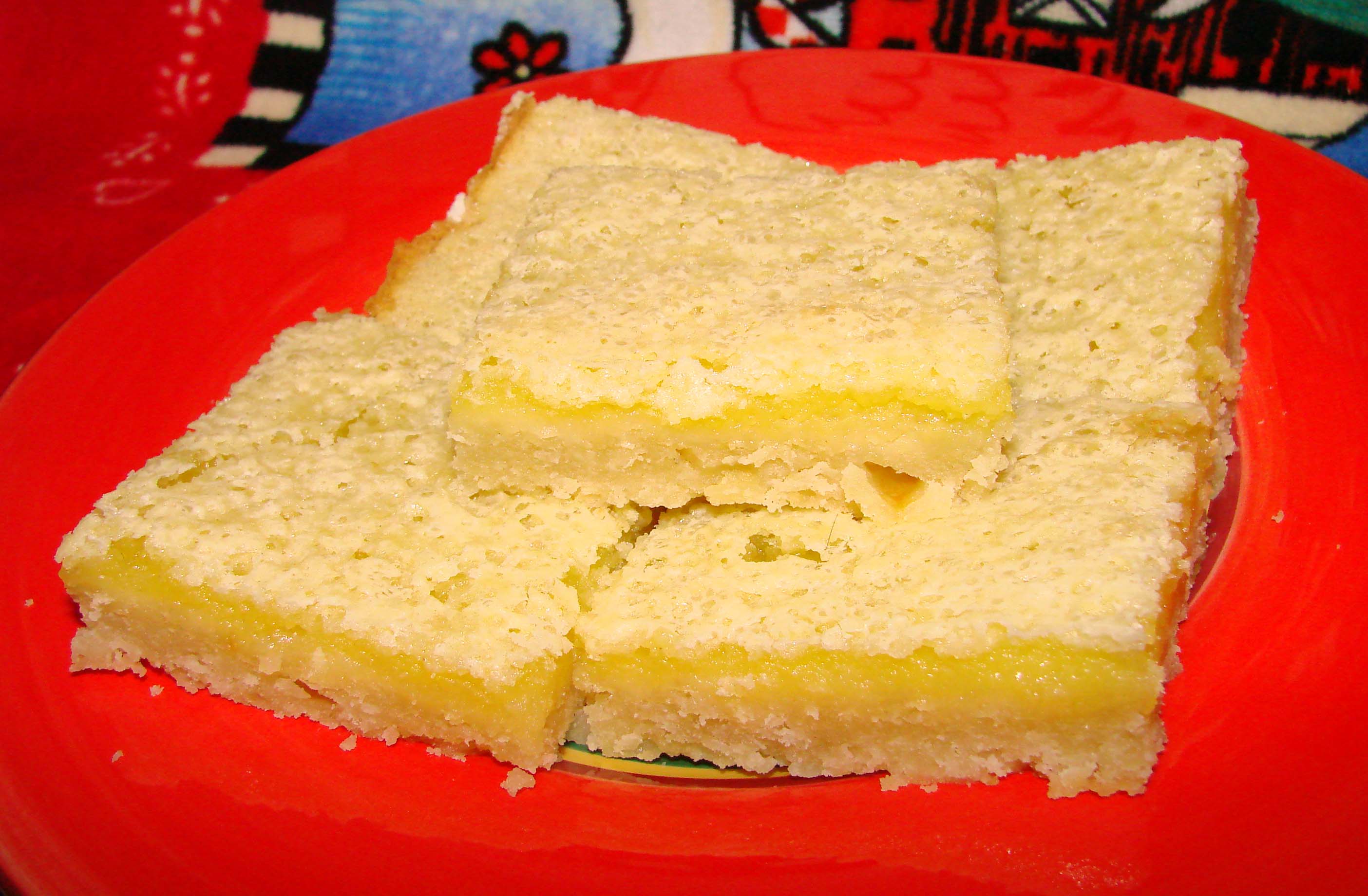 ✽ Healty FINALLY! LEMON BARS THAT I LOVE!