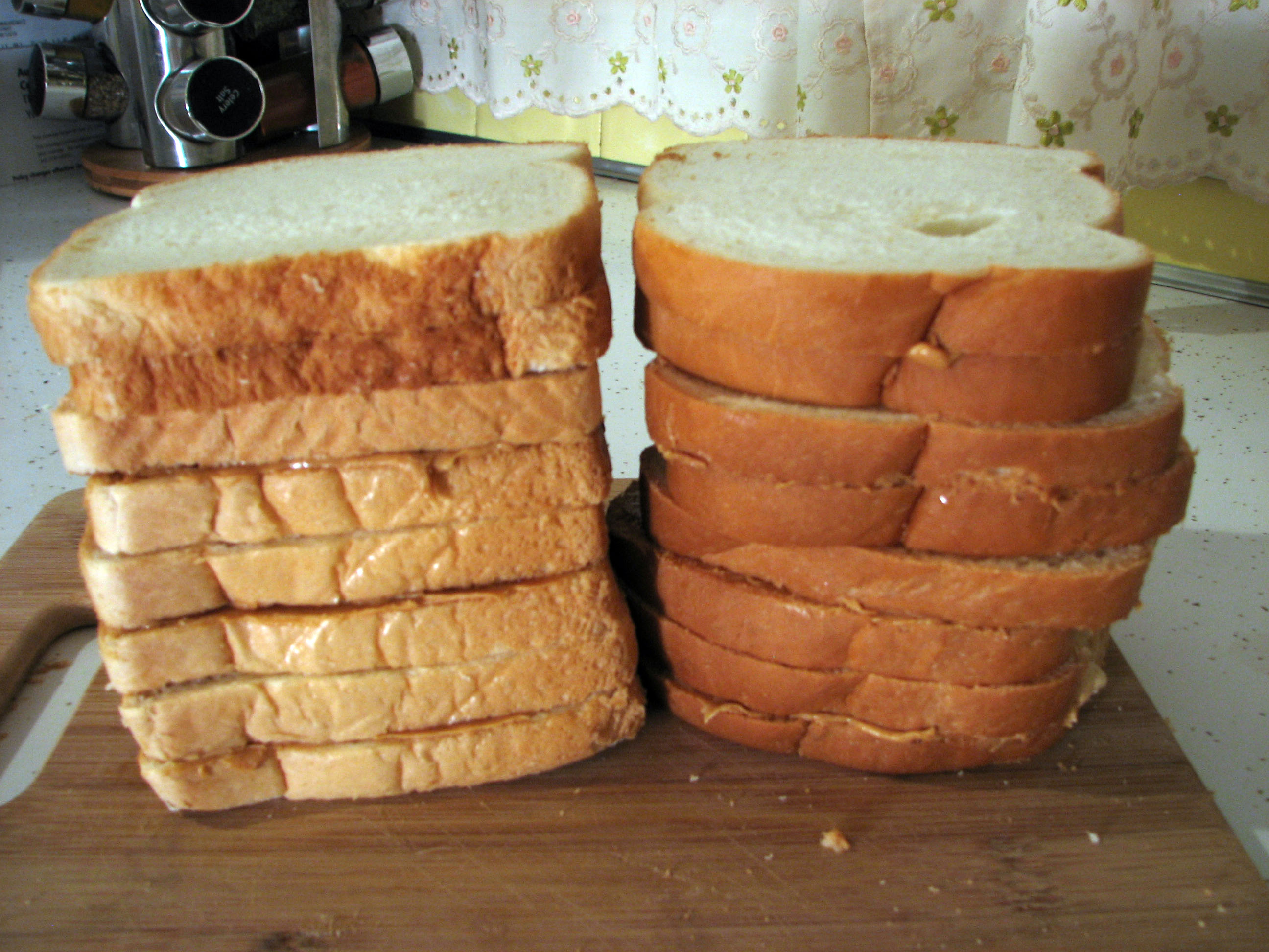 FROZEN PEANUT BUTTER AND JELLY SANDWICHES OAMC