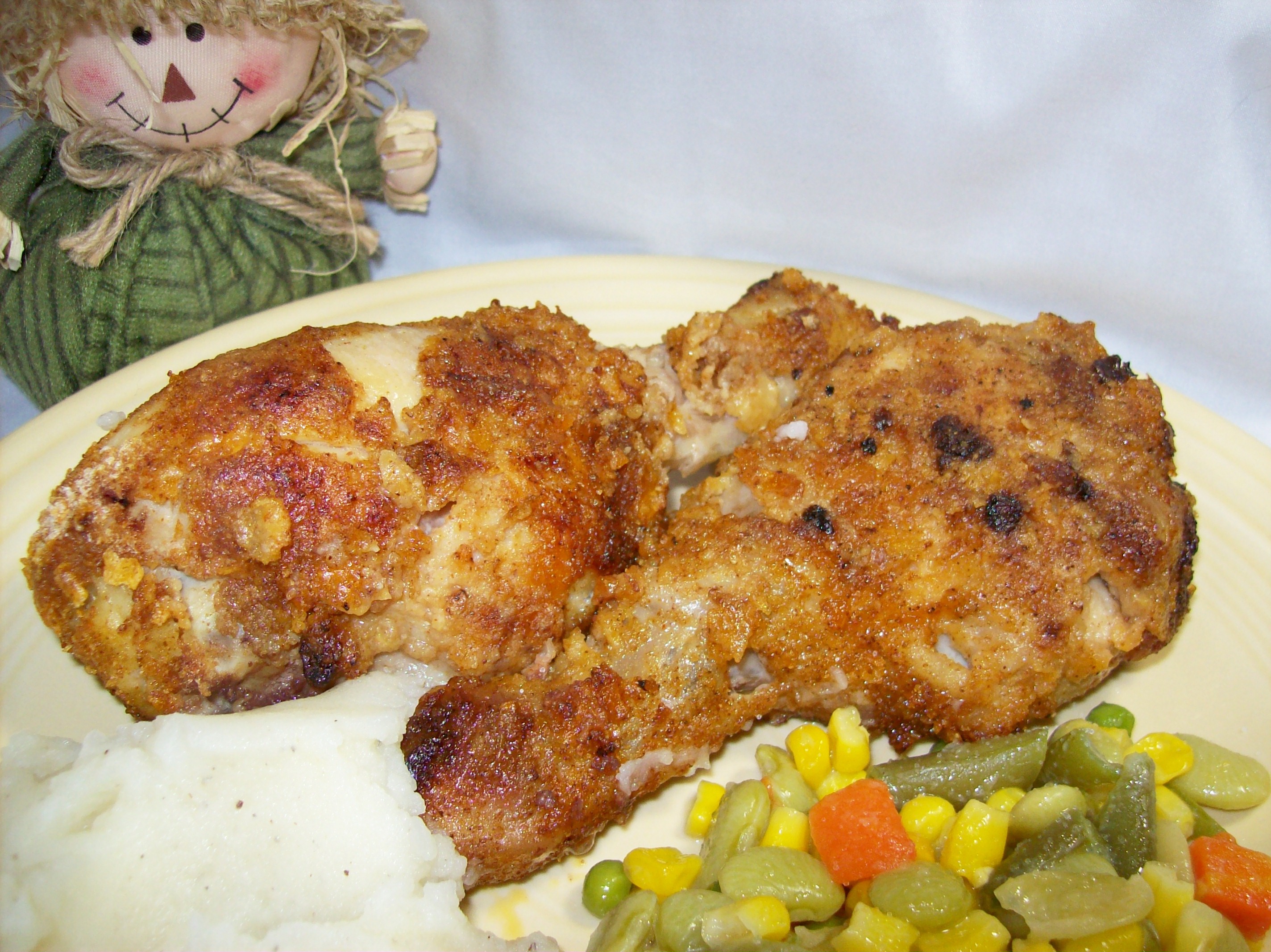 EXTRA-CRISPY GARLIC BAKED CHICKEN